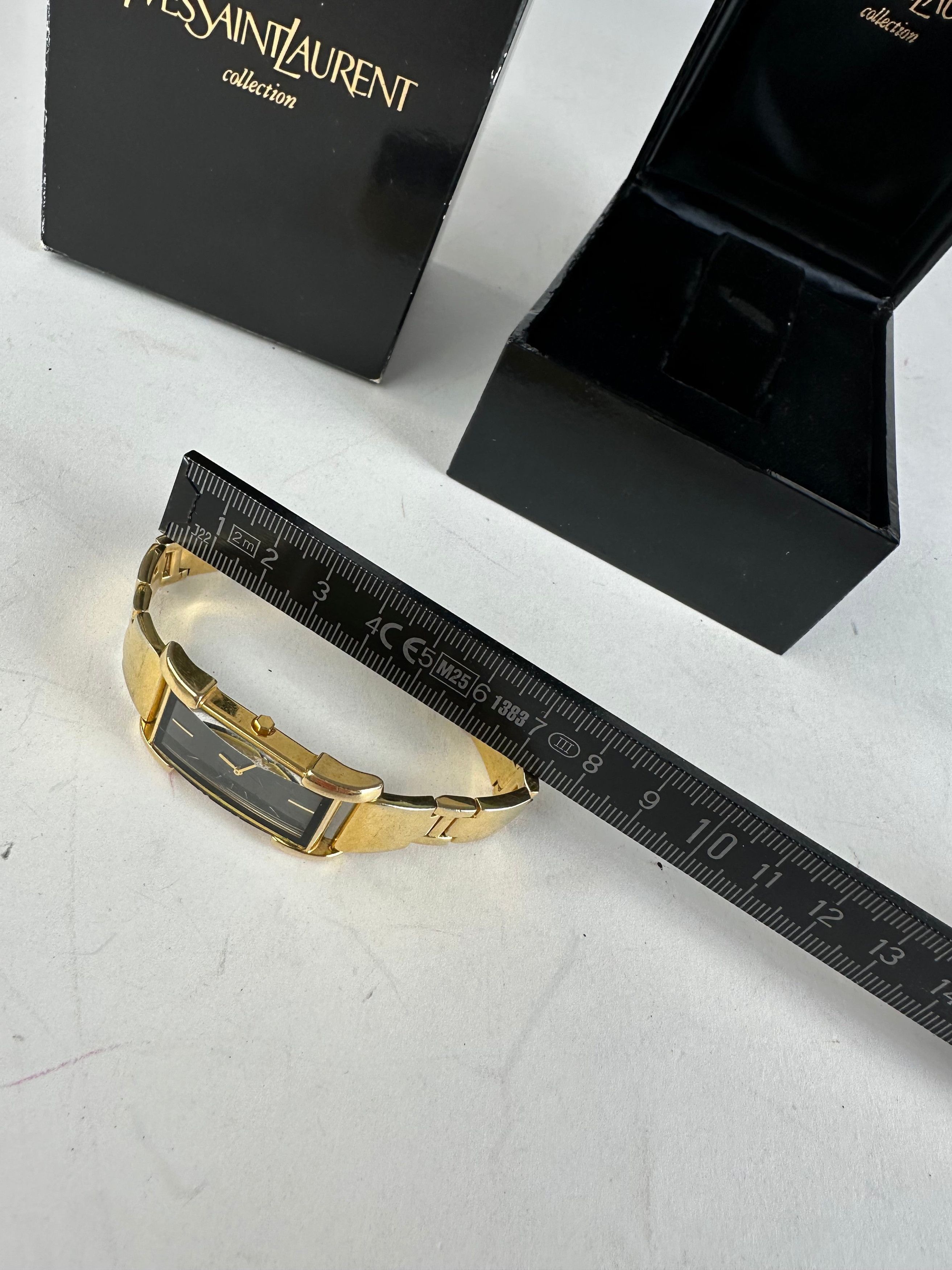 Other Vintage Yves Saint Laurent Gold Plated Quartz Watch Size ONE SIZE - 5 Thumbnail