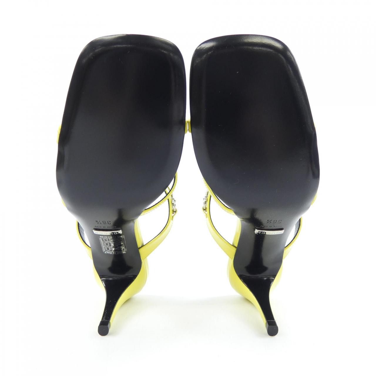 Gucci Gucci Gucci Sandals Leather Shoes 776643 DUTY FREE for USA Size ONE SIZE - 4 Thumbnail