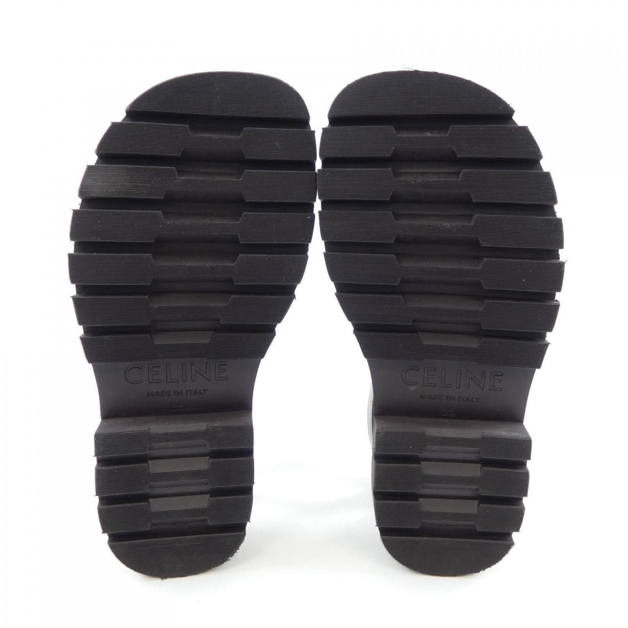 Celine Celine CELINE Triomphe Gladiator Calfskin Sandals Leather Shoes 352463778C DUTY FREE for USA Size ONE SIZE - 4 Thumbnail