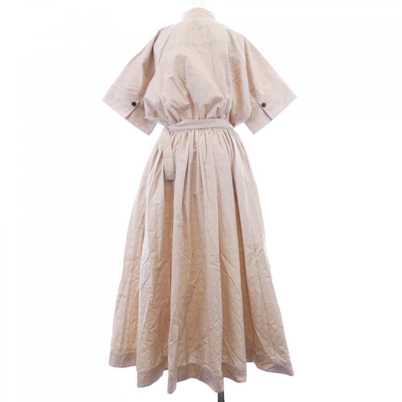 Dior Dior Christian Dior Macro Canage Dress Textile Dresses 411R59B3604 DUTY FREE for USA Size ONE SIZE - 2 Thumbnail
