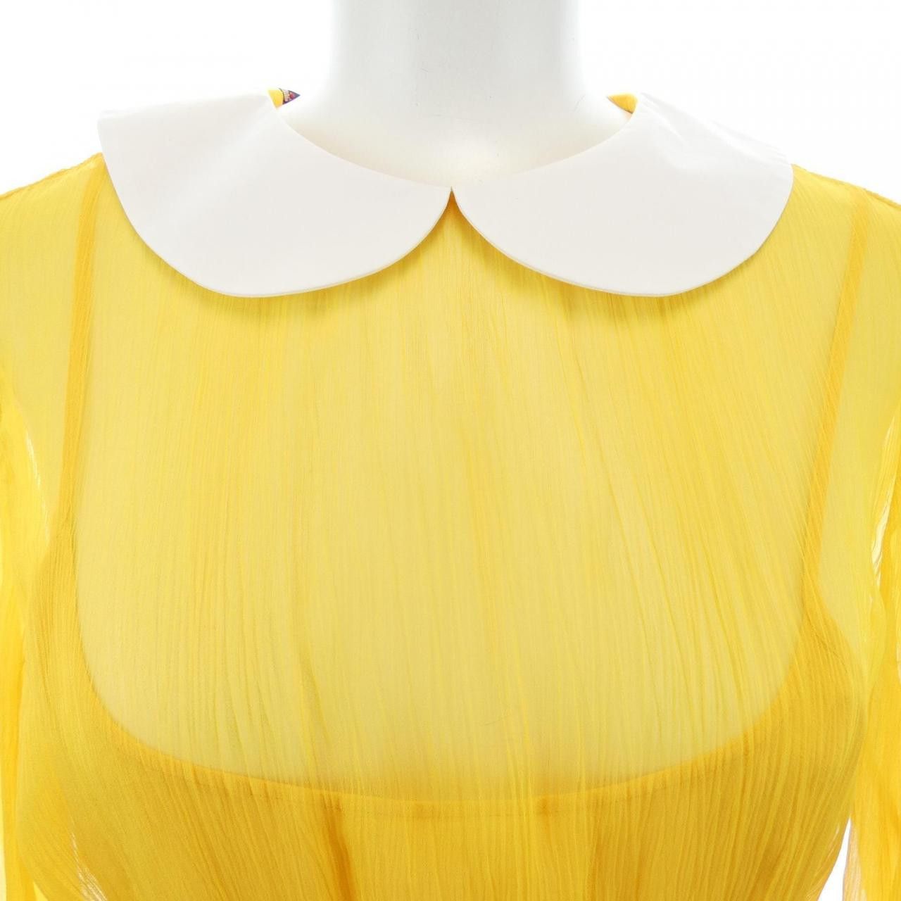 Gucci Gucci Gucci Silk Dress Textile Dresses 728125ZAL3Y DUTY FREE for USA Size ONE SIZE - 6 Thumbnail