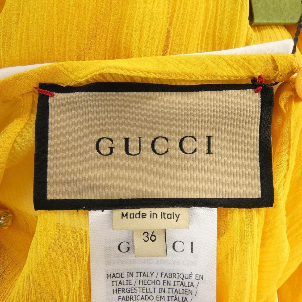 Gucci Gucci Gucci Silk Dress Textile Dresses 728125ZAL3Y DUTY FREE for USA Size ONE SIZE - 5 Thumbnail