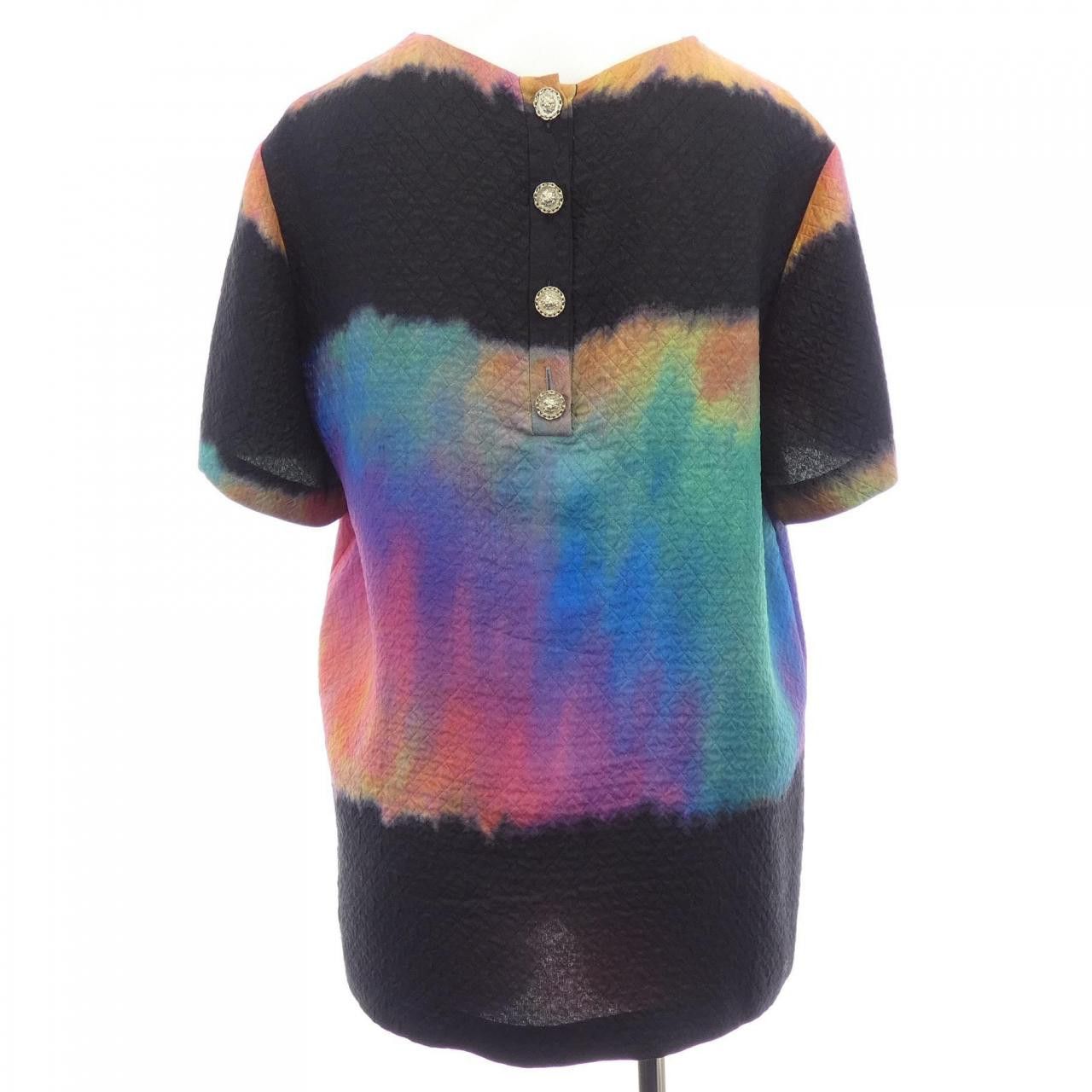 Chanel Chanel Chanel Silk Top Textile Tops P64630K60732 DUTY FREE for USA Size ONE SIZE - 2 Thumbnail