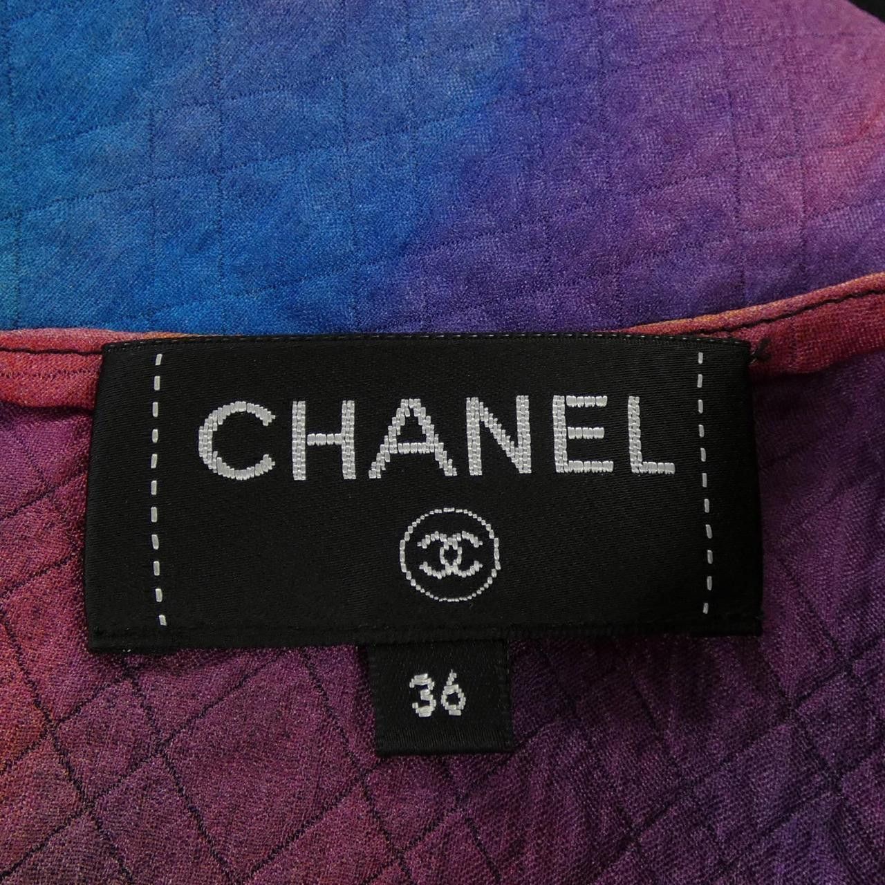 Chanel Chanel Chanel Silk Top Textile Tops P64630K60732 DUTY FREE for USA Size ONE SIZE - 5 Thumbnail