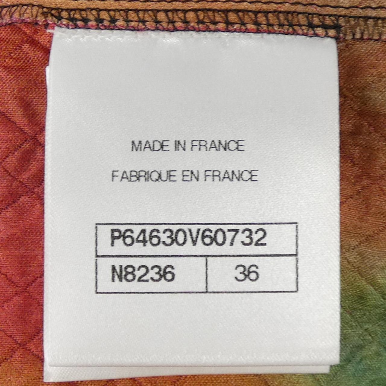 Chanel Chanel Chanel Silk Top Textile Tops P64630K60732 DUTY FREE for USA Size ONE SIZE - 4 Thumbnail