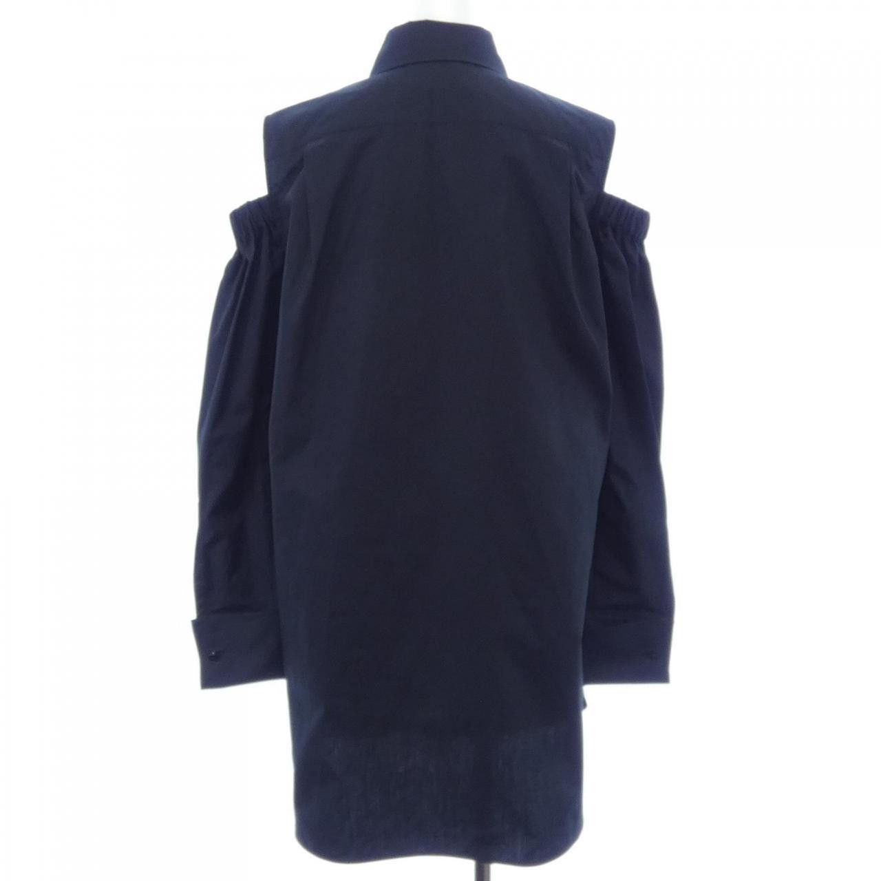 Max Mara Max Mara Max Mara Cotton Shirt Textile Dress Shirt 1119103 DUTY FREE for USA Size ONE SIZE - 2 Thumbnail