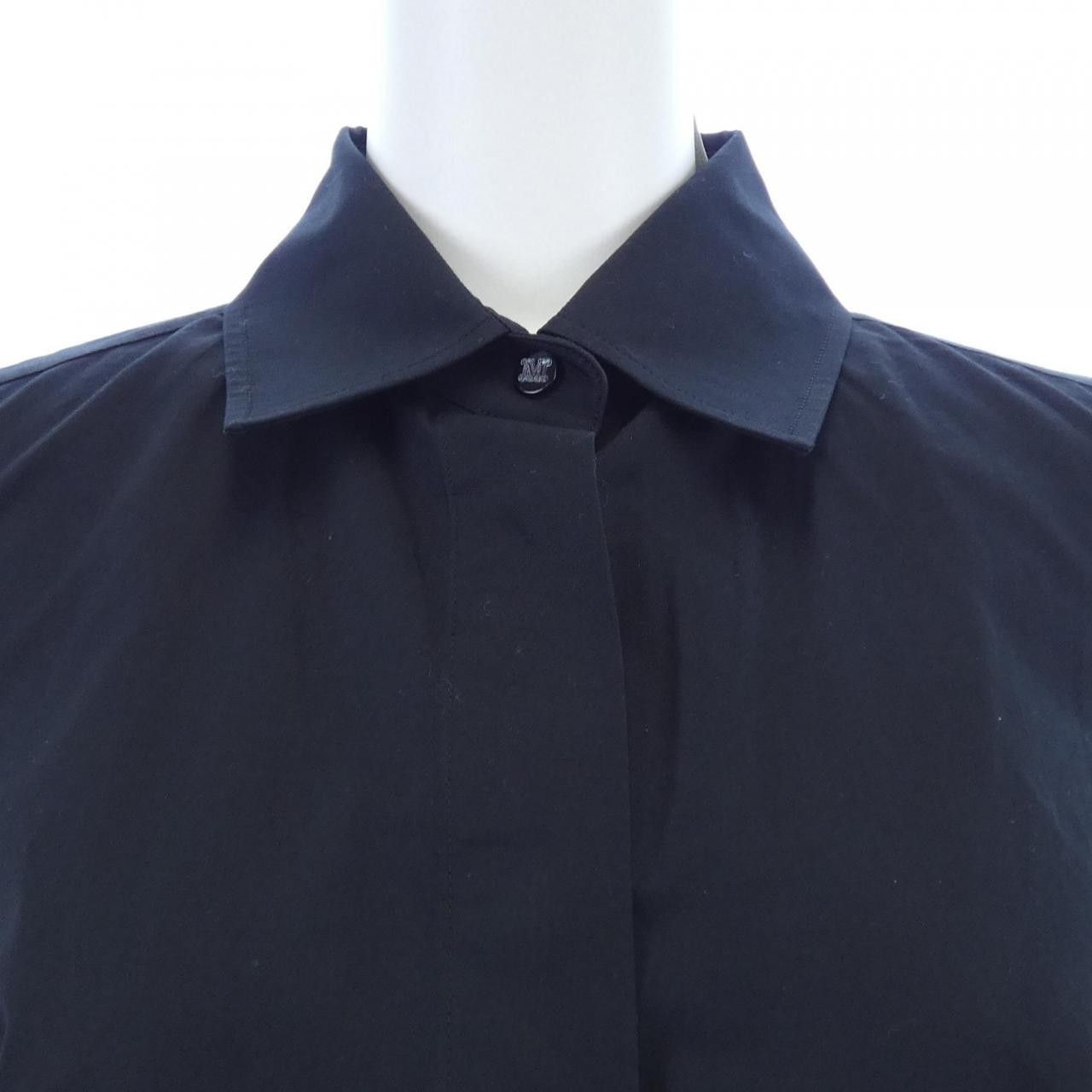 Max Mara Max Mara Max Mara Cotton Shirt Textile Dress Shirt 1119103 DUTY FREE for USA Size ONE SIZE - 4 Thumbnail