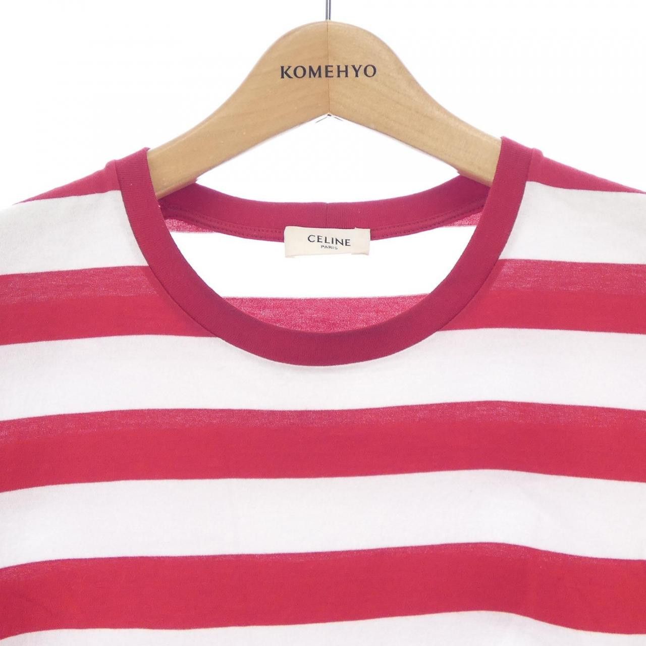 Celine Celine Celine KIMONO SLEEVE Cotton T shirt Textile T-Shirts 2X235326E DUTY FREE for USA Size ONE SIZE - 5 Thumbnail