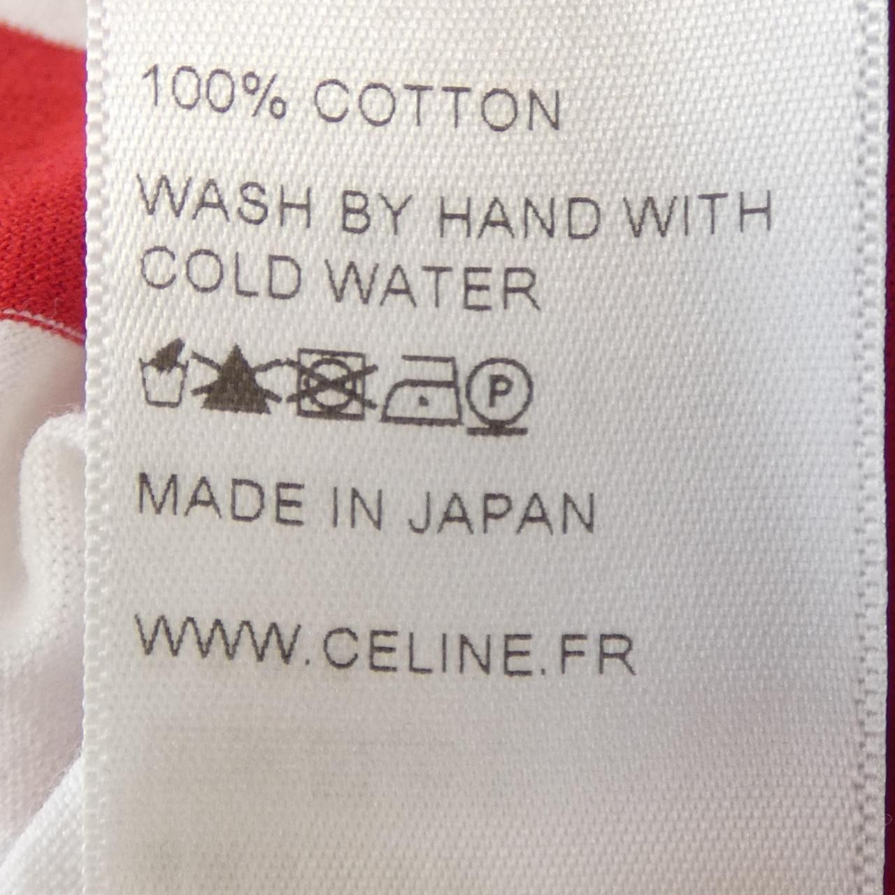 Celine Celine Celine KIMONO SLEEVE Cotton T shirt Textile T-Shirts 2X235326E DUTY FREE for USA Size ONE SIZE - 3 Thumbnail