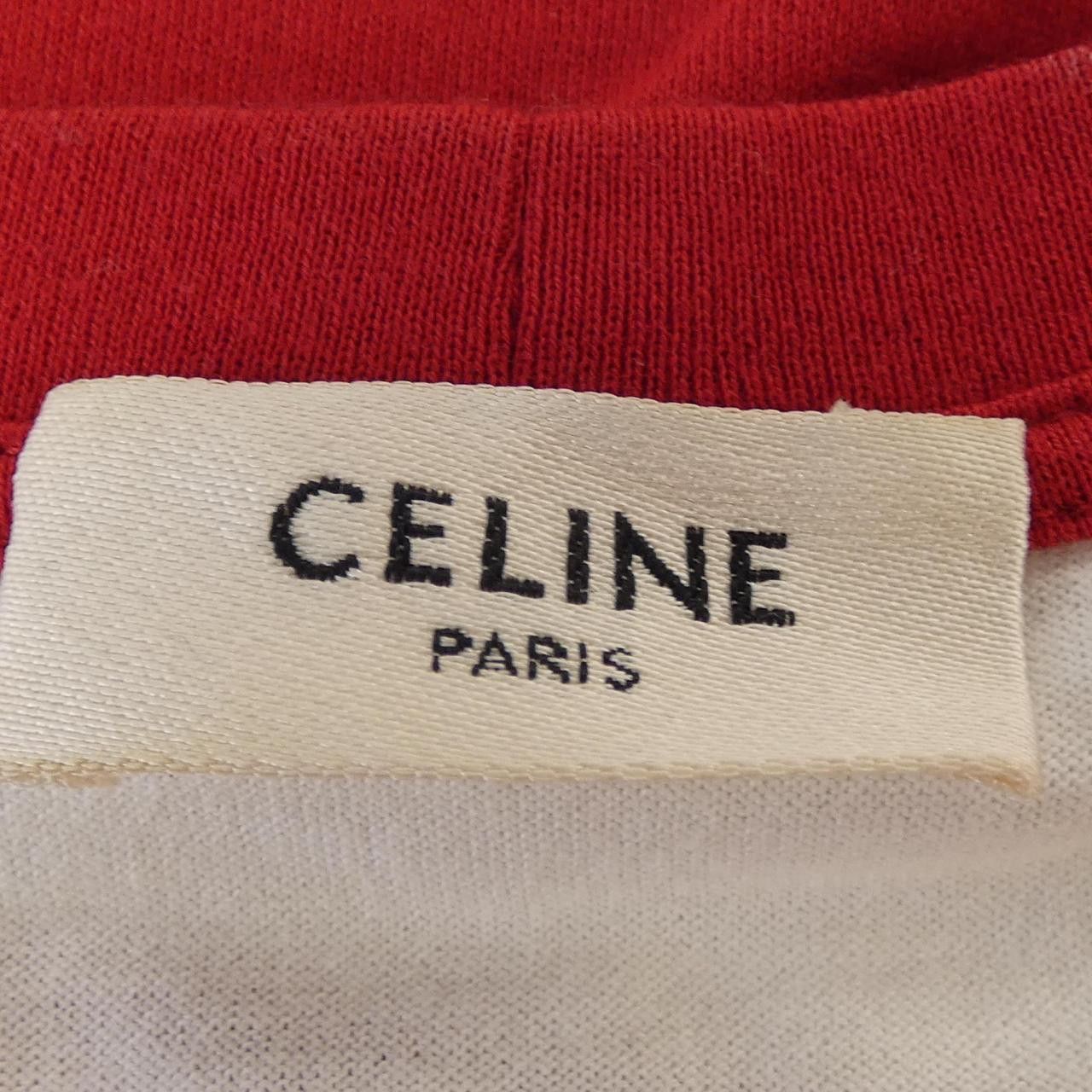 Celine Celine Celine KIMONO SLEEVE Cotton T shirt Textile T-Shirts 2X235326E DUTY FREE for USA Size ONE SIZE - 4 Thumbnail