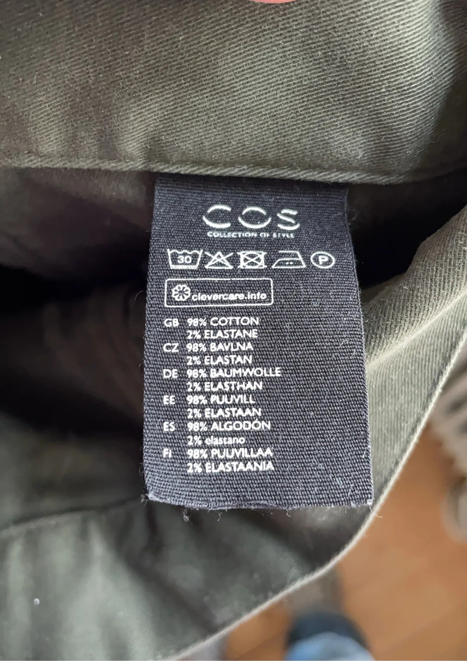 Cos Cos Pants Size 25" / US 0 / IT 36 - 3 Thumbnail