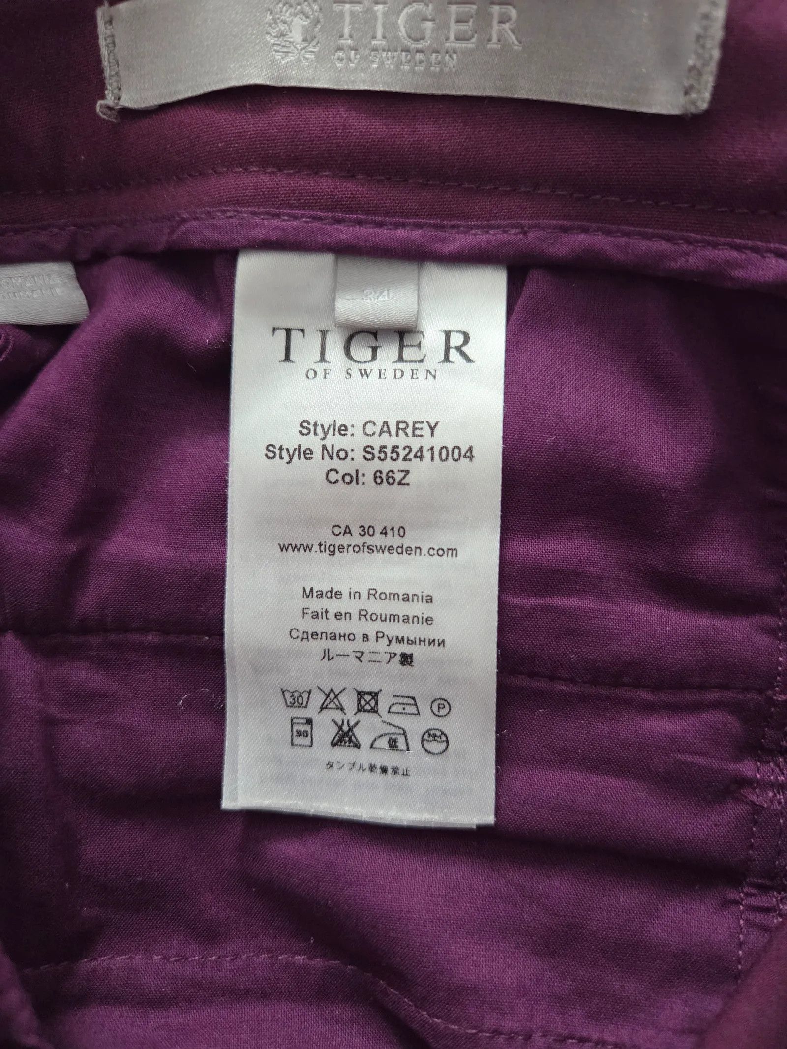 Tiger of Sweden Tiger of Sweden TIGER of sweden CAREY stuprör Pants Size 25" / US 0 / IT 36 - 3 Thumbnail