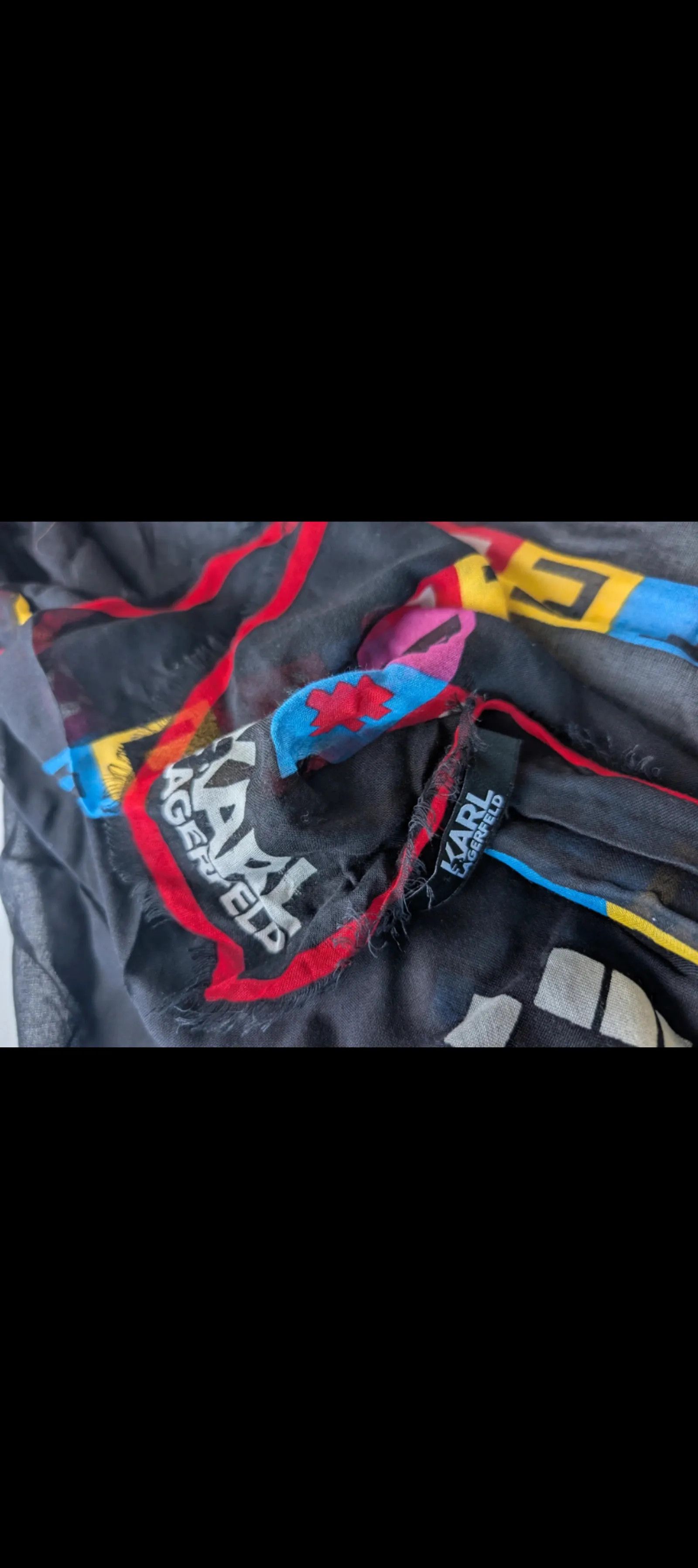 Karl Lagerfeld Karl Lagerfeld Scarf Size ONE SIZE - 2 Thumbnail