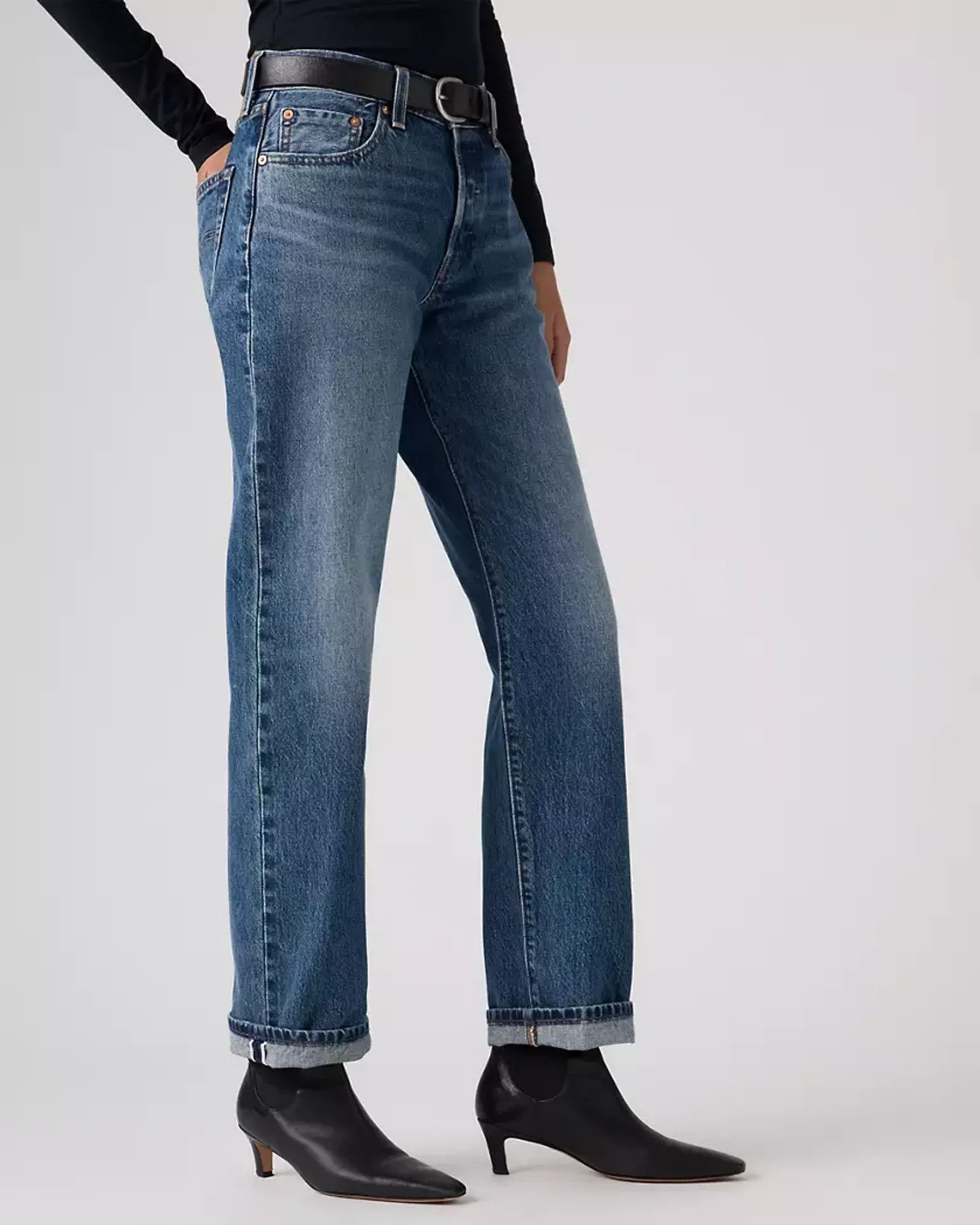 Levi's Levi's Levis 501 90s worn in blue Jeans Size 25" / US 0 / IT 36 - 3 Thumbnail