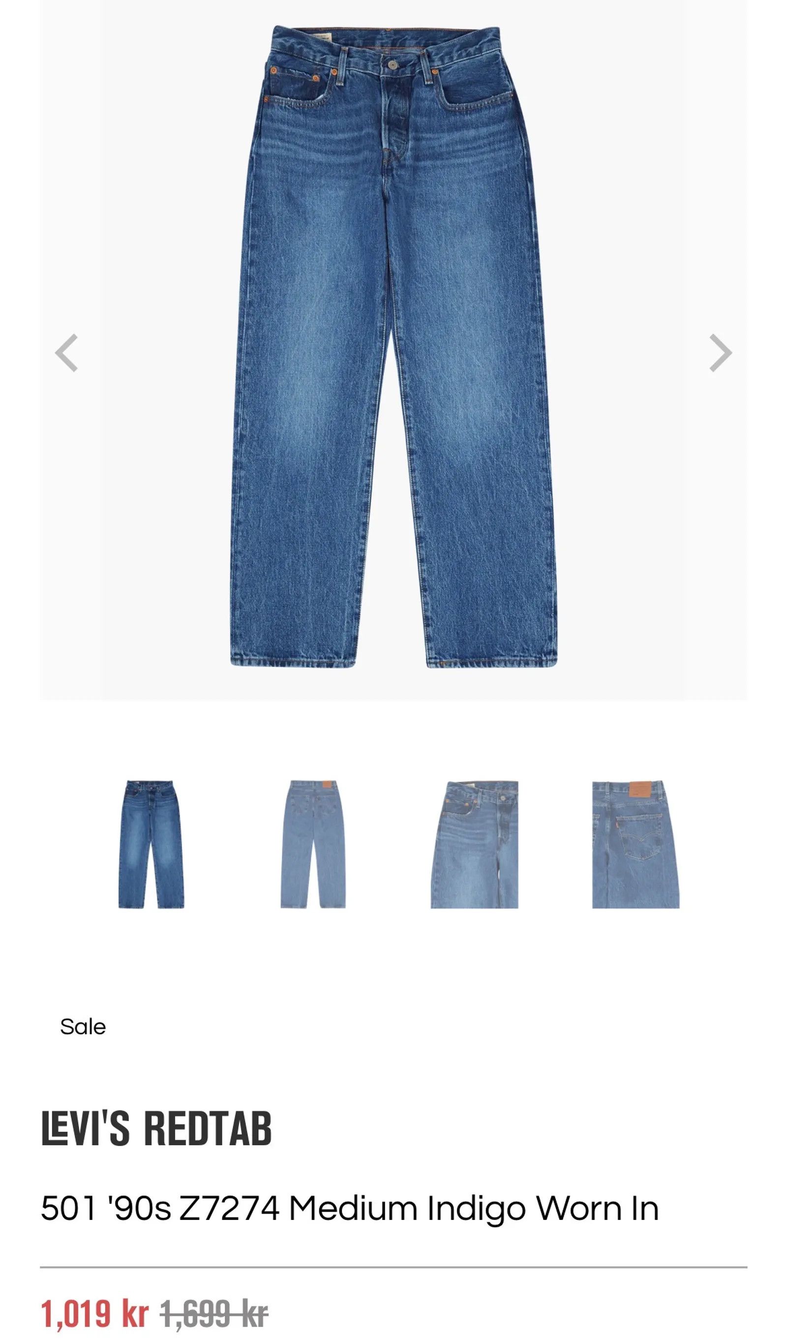 Levi's Levi's Levis 501 90s worn in blue Jeans Size 25" / US 0 / IT 36 - 5 Thumbnail