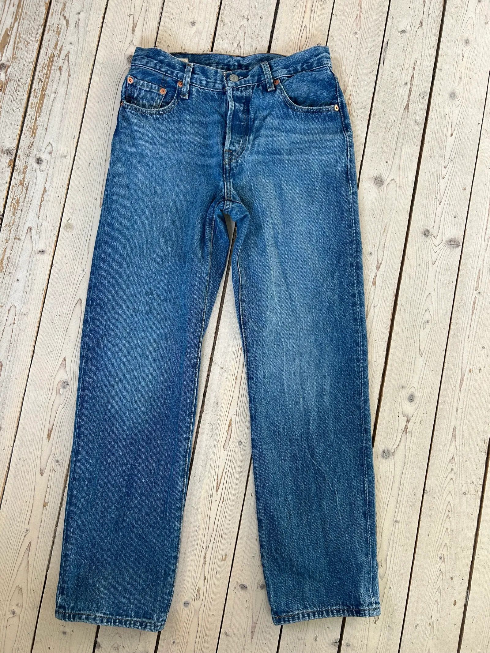 Levi's Levi's Levis 501 90s worn in blue Jeans Size 25" / US 0 / IT 36 - 4 Thumbnail