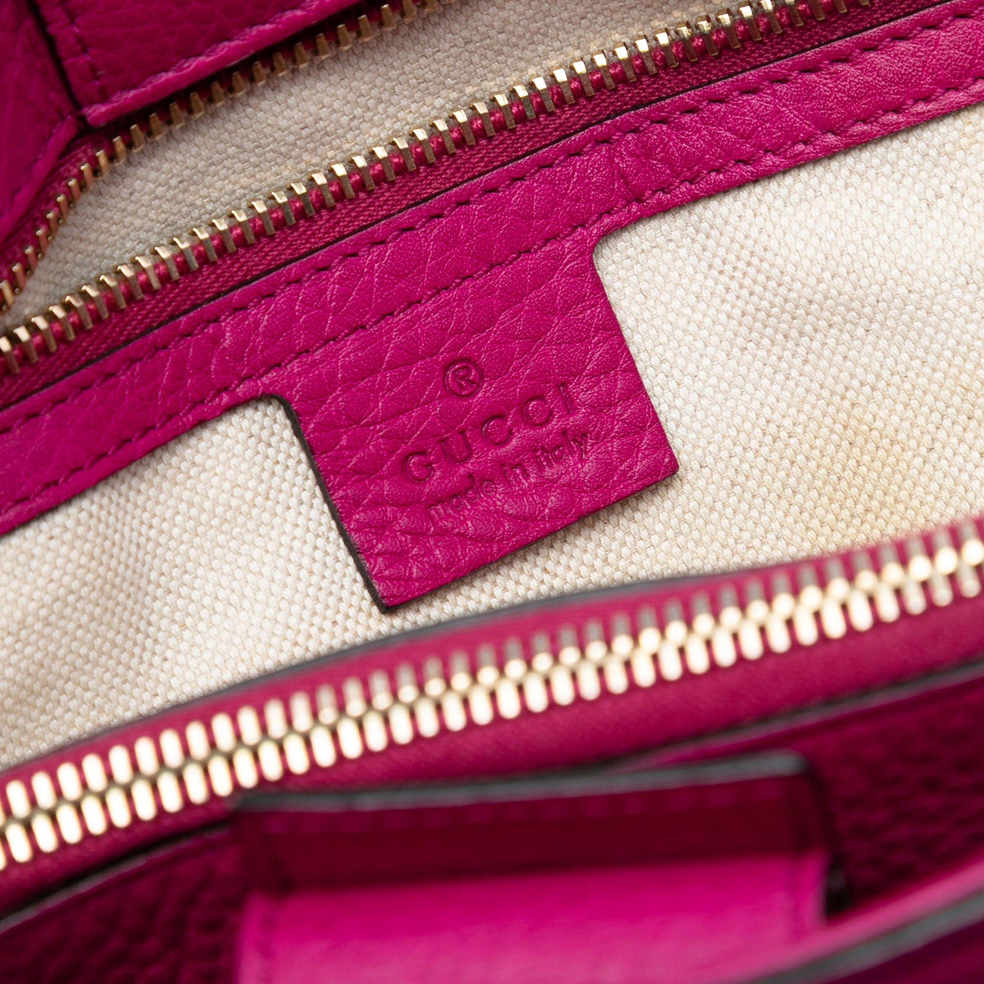 Gucci Medium Calfskin Bamboo Shopper Satchel Size ONE SIZE - 5 Thumbnail