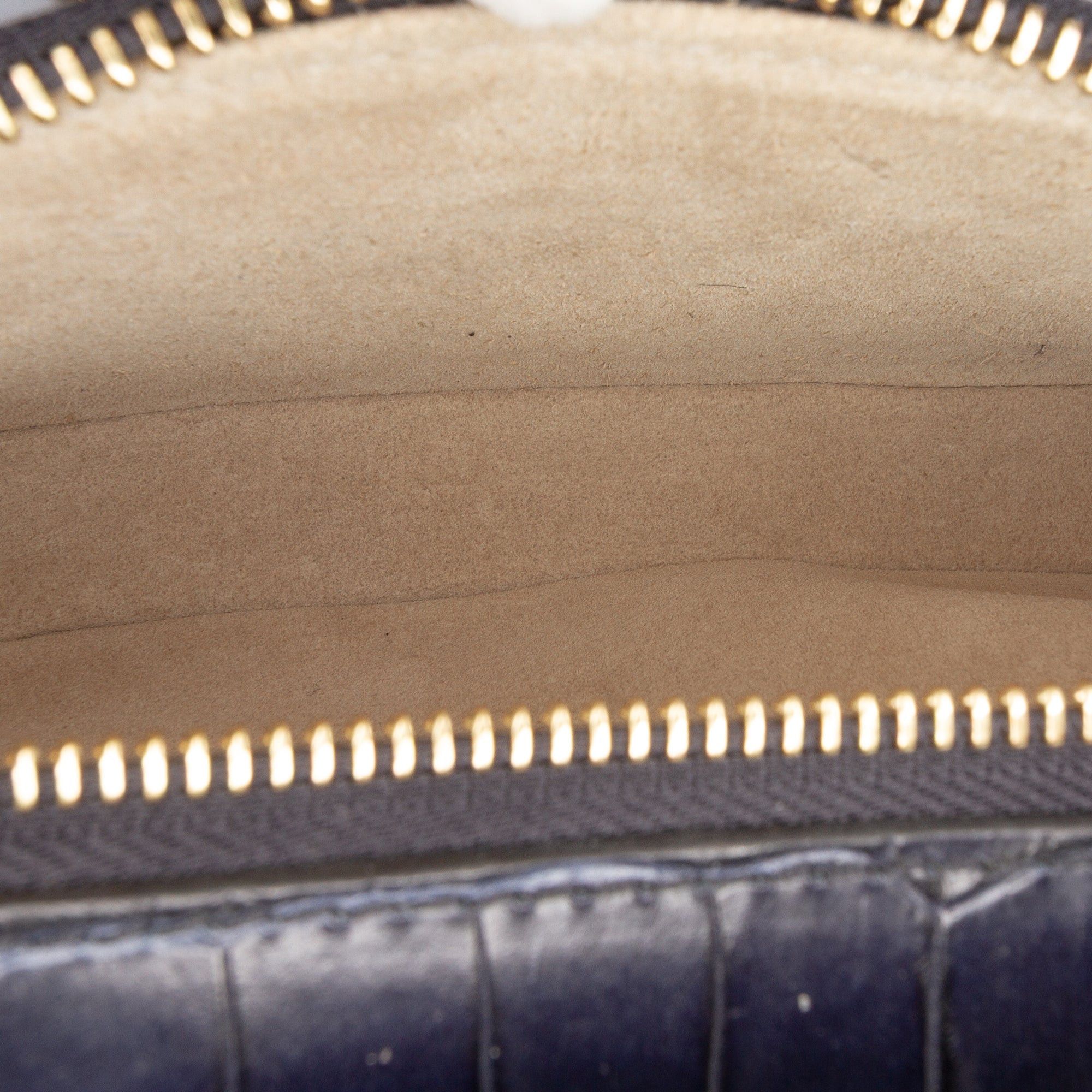 Chloe Mini Croc Embossed Leather C Vanity Bag Size ONE SIZE - 5 Thumbnail