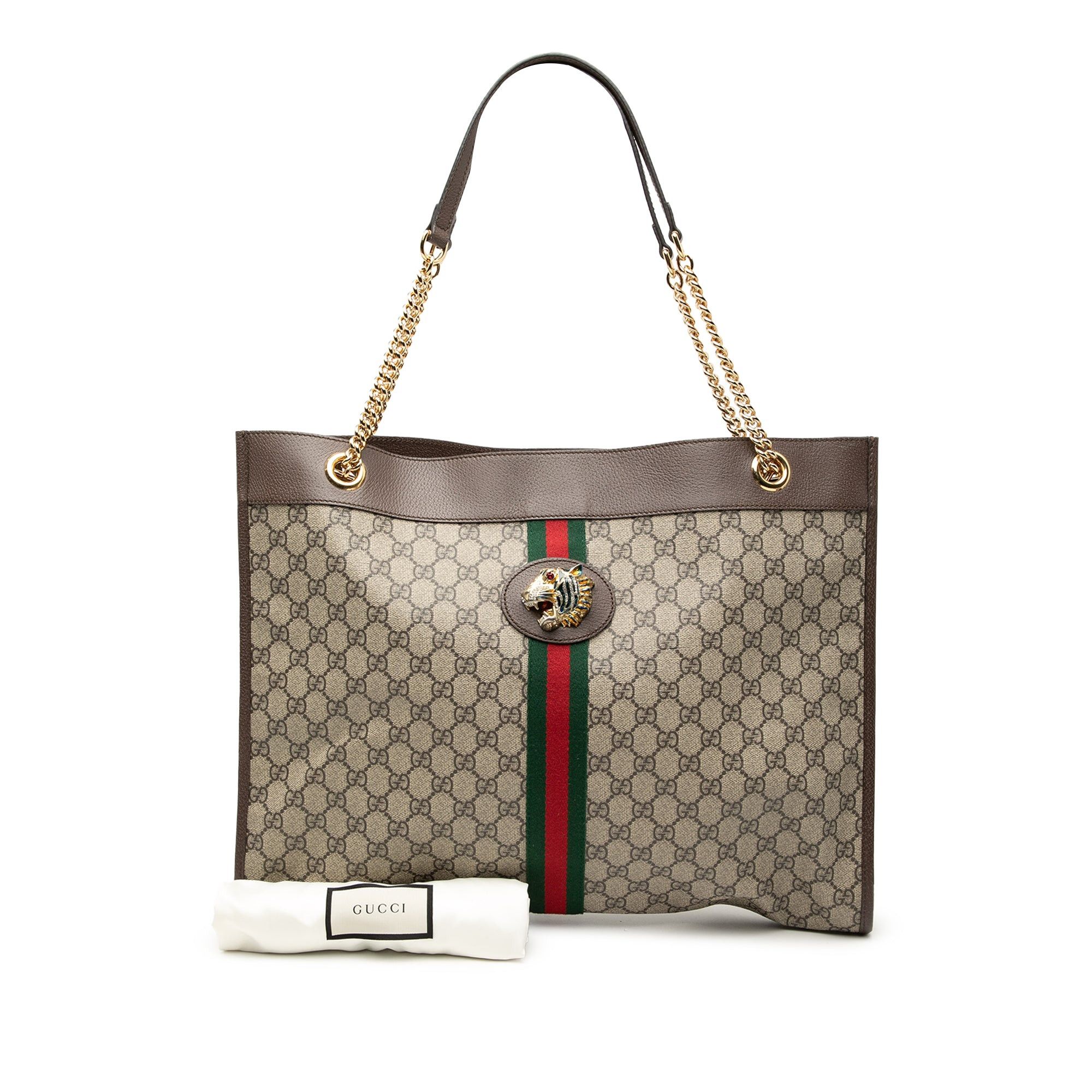 Gucci Large GG Supreme Rajah Tote Size ONE SIZE - 8 Thumbnail