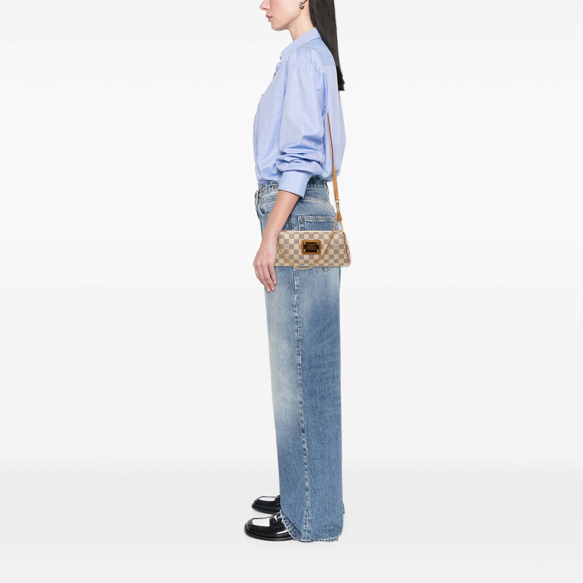 Louis Vuitton Damier Azur Eva Size ONE SIZE - 7 Thumbnail