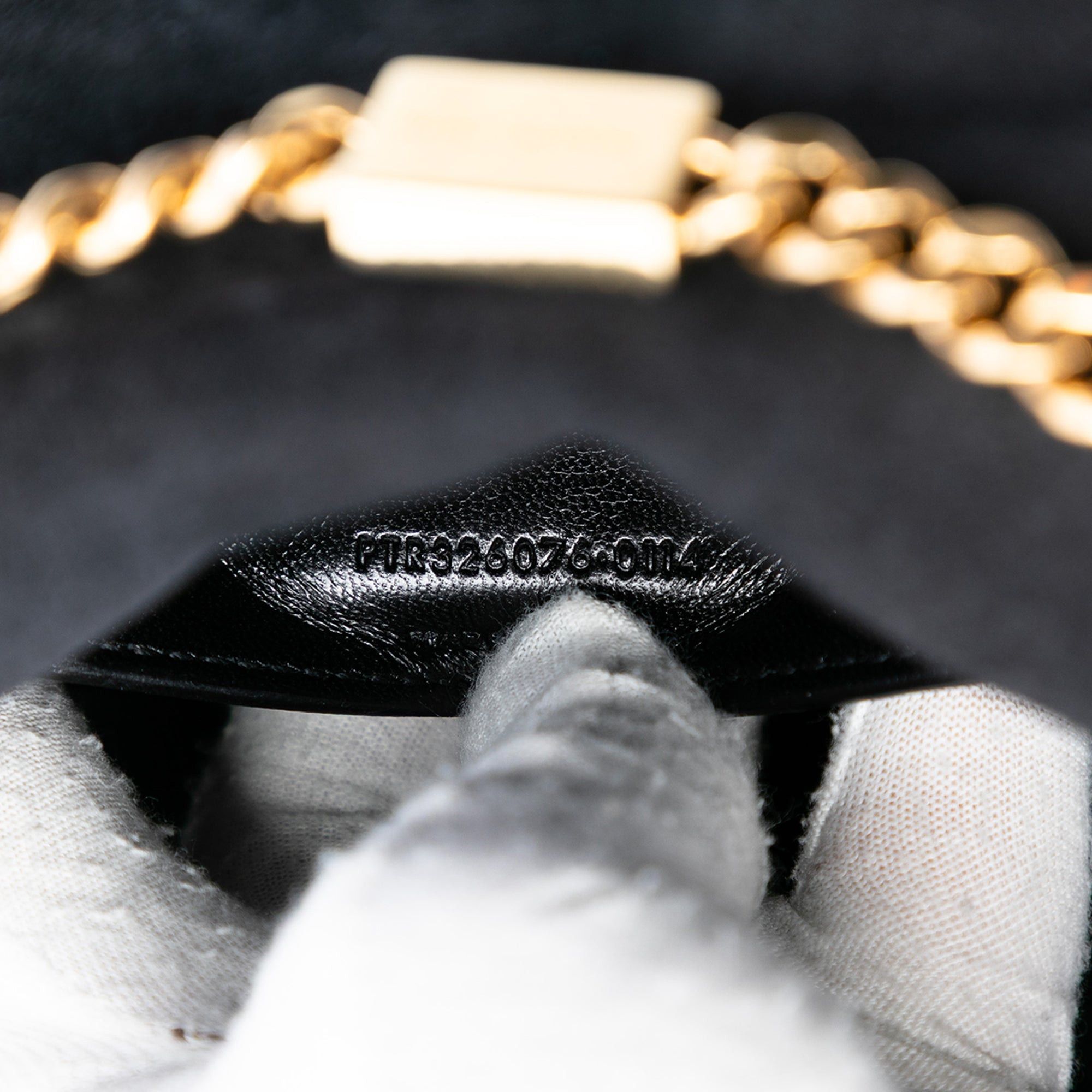Saint Laurent Paris Small Metallic Calfskin Monogram Kate Tassel Crossbody Size ONE SIZE - 6 Thumbnail