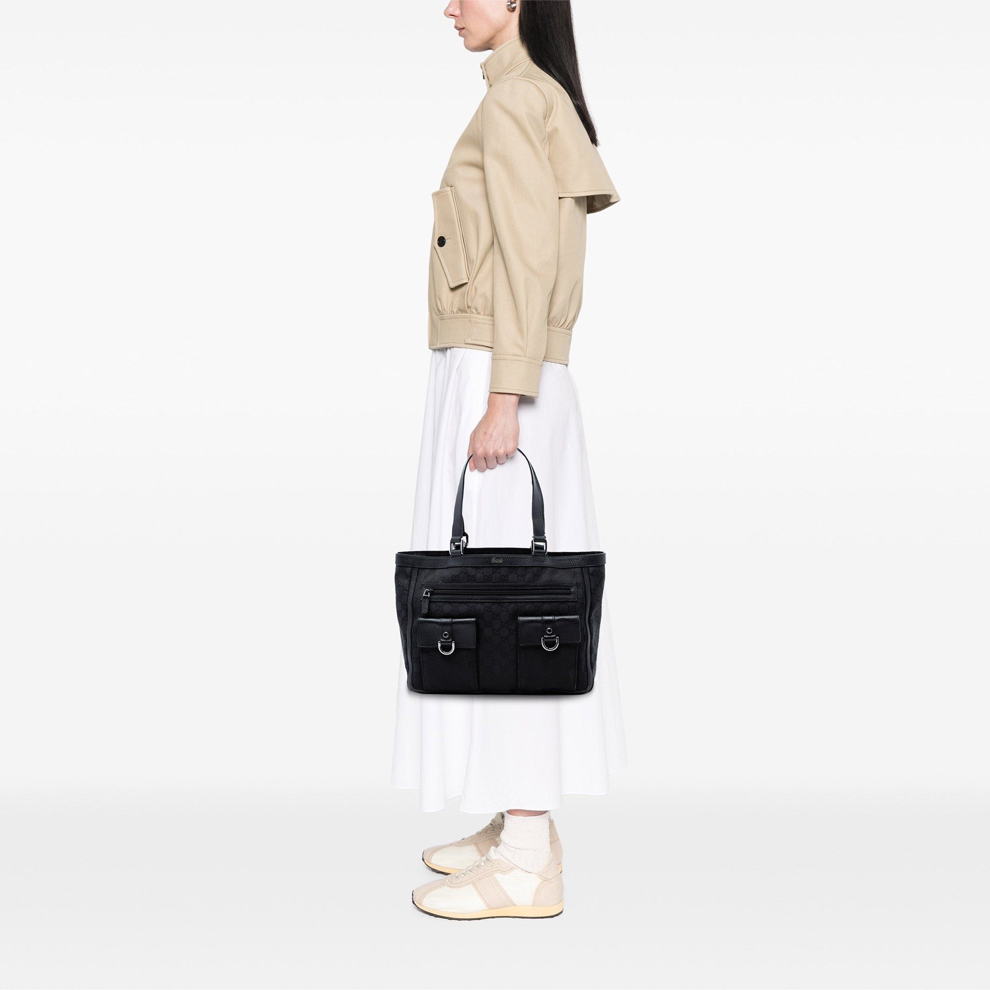Gucci GG Nylon Abbey D Ring Pocket Tote Size ONE SIZE - 7 Thumbnail
