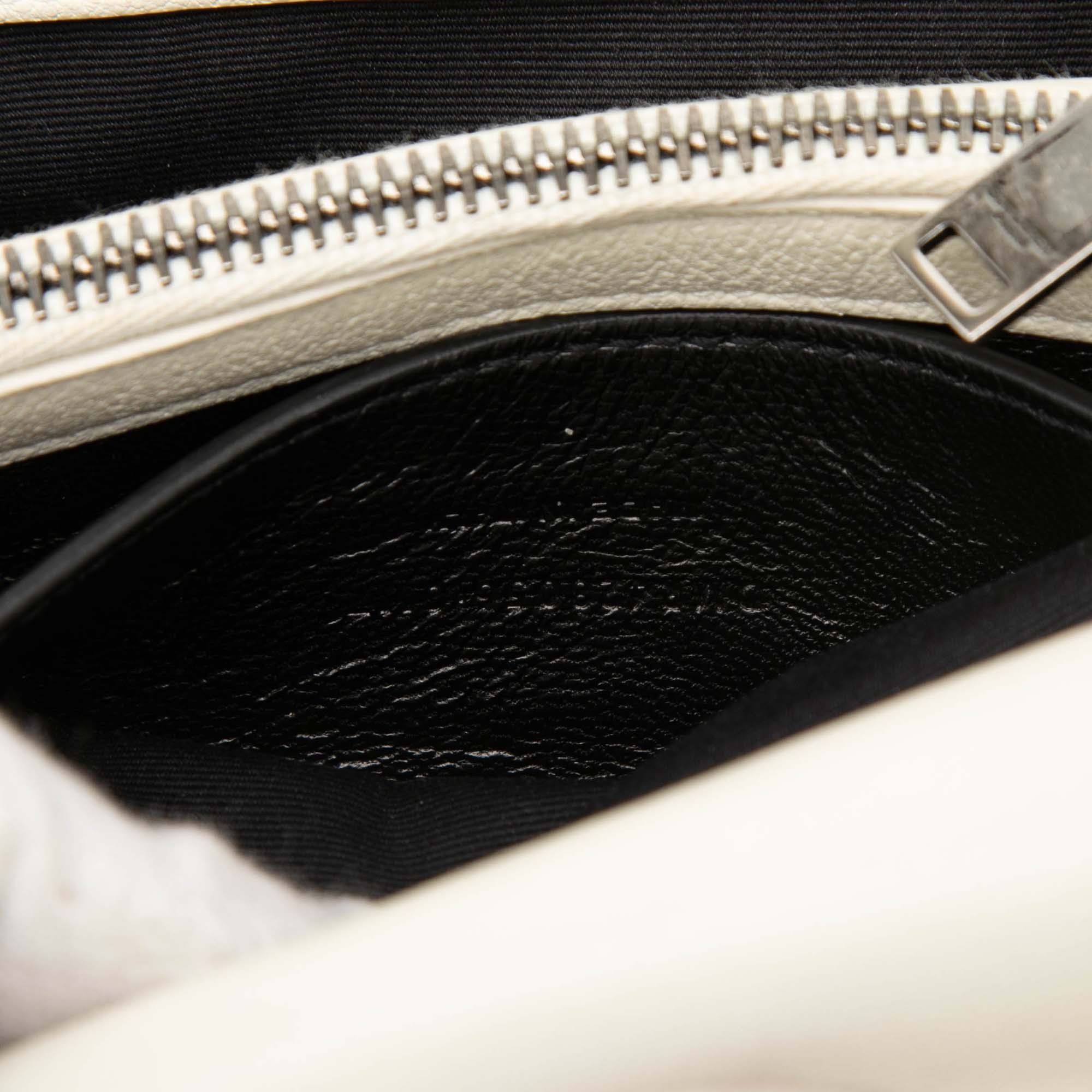Saint Laurent Paris Medium Quilted Chevron Sheepskin College Satchel Size ONE SIZE - 6 Thumbnail