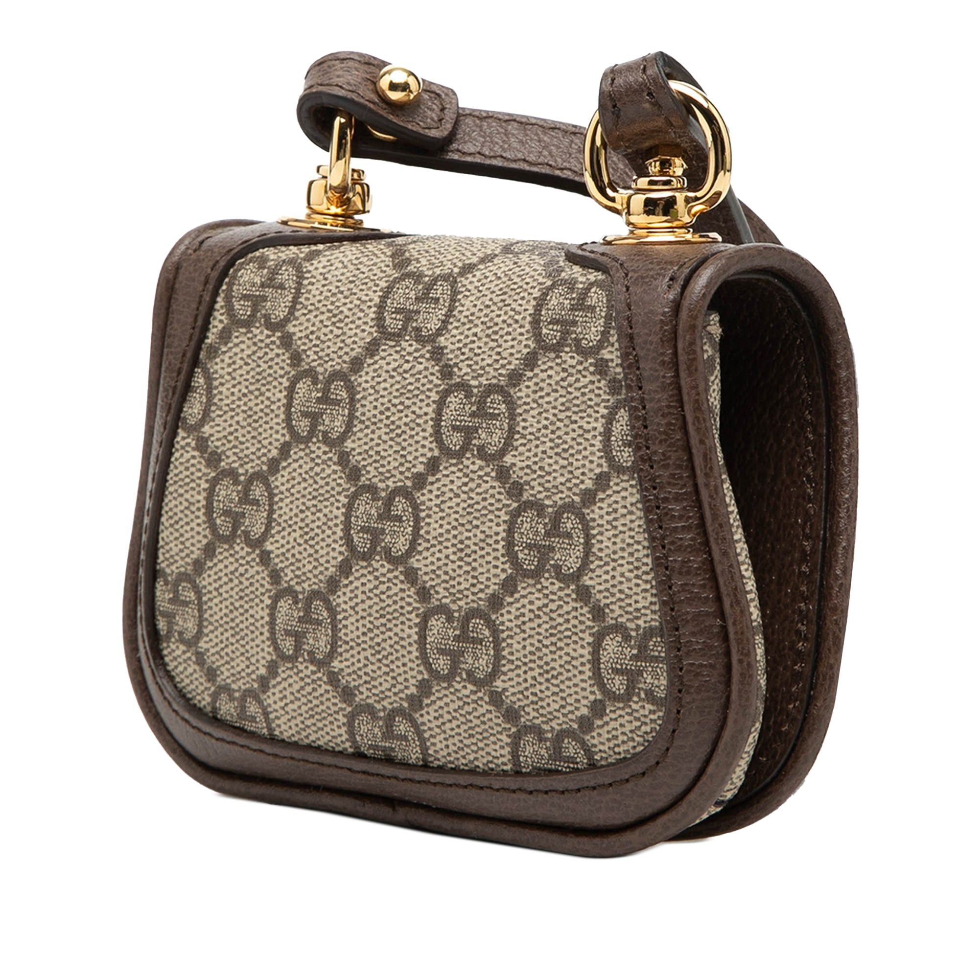 Gucci GG Supreme Blondie Card Case on Strap Size ONE SIZE - 2 Thumbnail