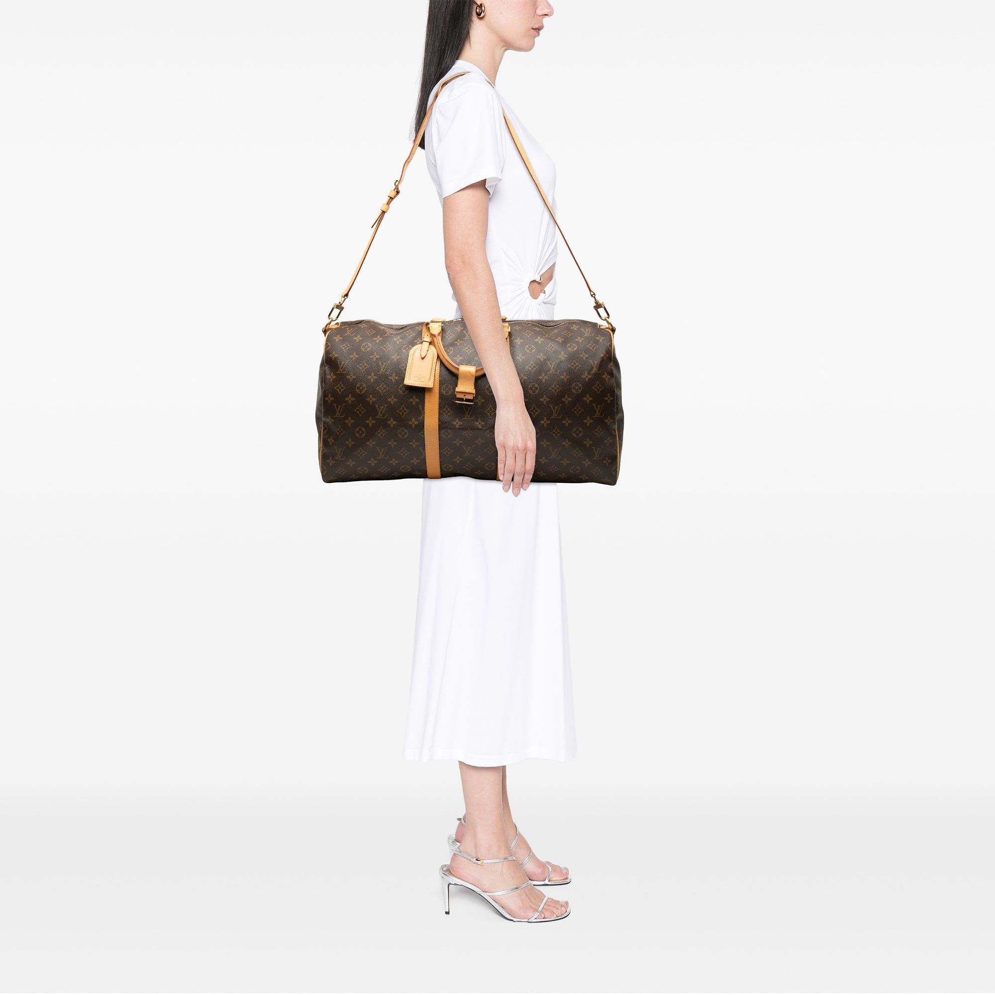 Louis Vuitton Monogram Keepall Bandouliere 55 Size ONE SIZE - 8 Thumbnail