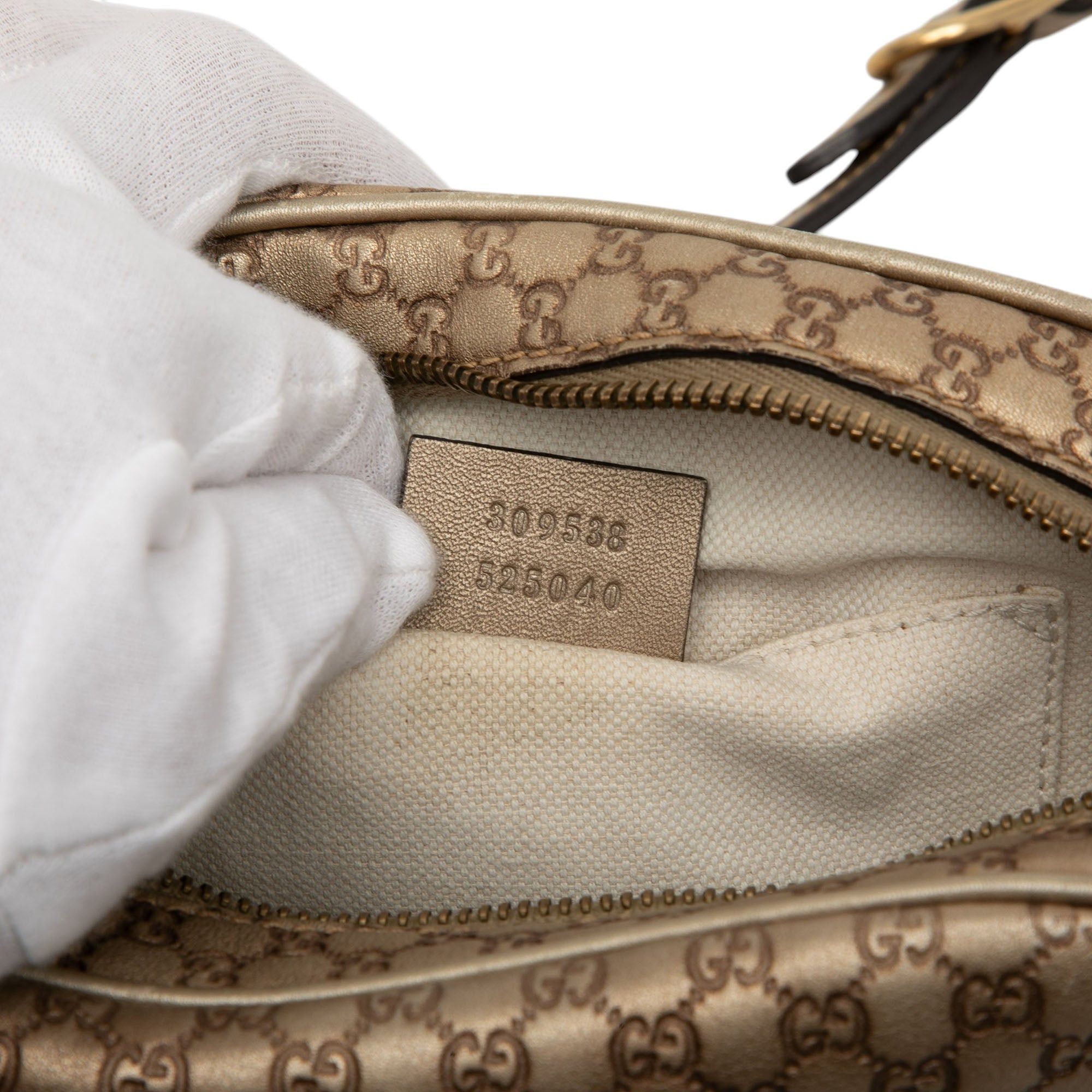 Gucci Metallic Microguccissima Sunshine Disco Camera Bag Size ONE SIZE - 6 Thumbnail
