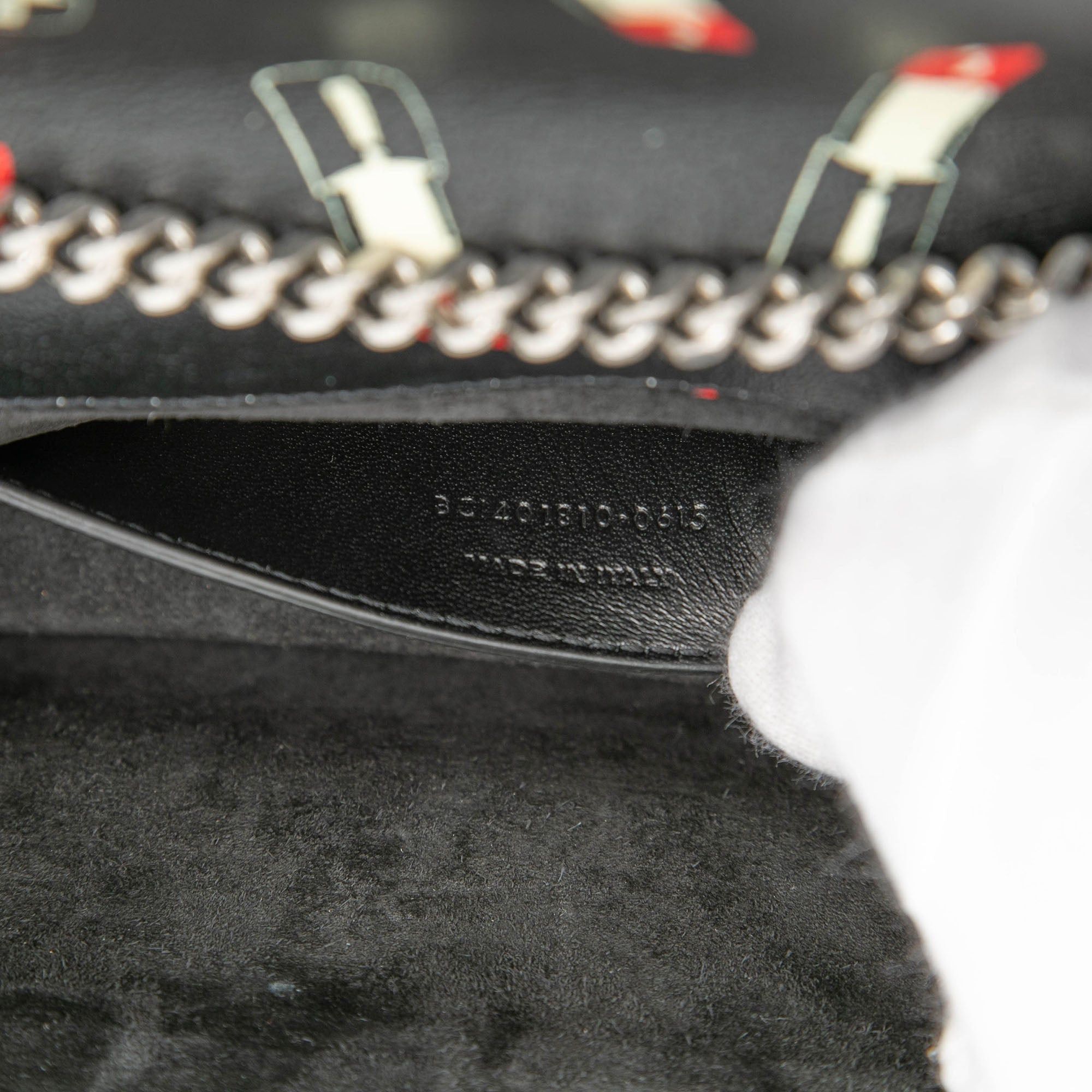 Saint Laurent Paris Calfskin Lipstick Print Betty Crossbody Size ONE SIZE - 6 Thumbnail