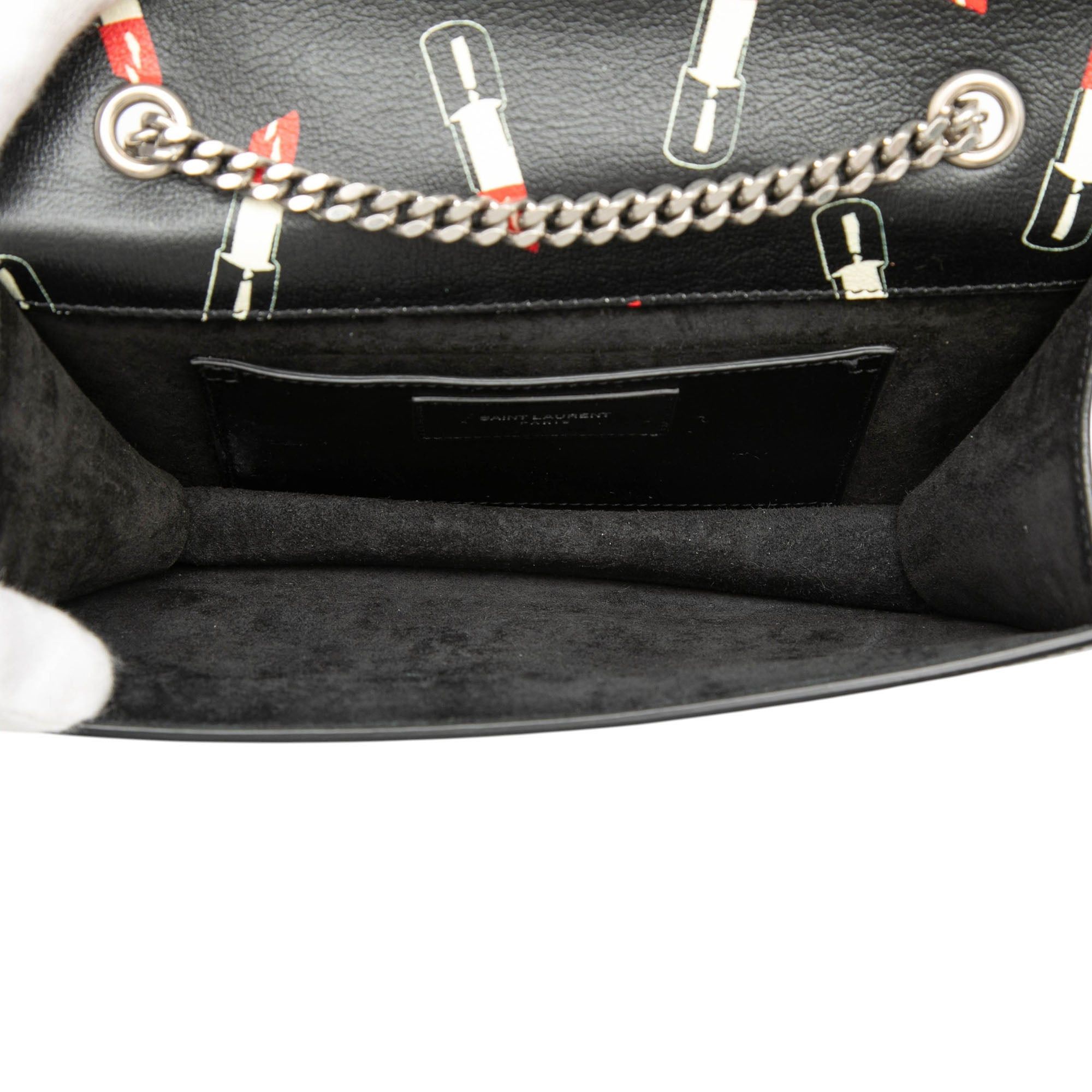 Saint Laurent Paris Calfskin Lipstick Print Betty Crossbody Size ONE SIZE - 4 Thumbnail