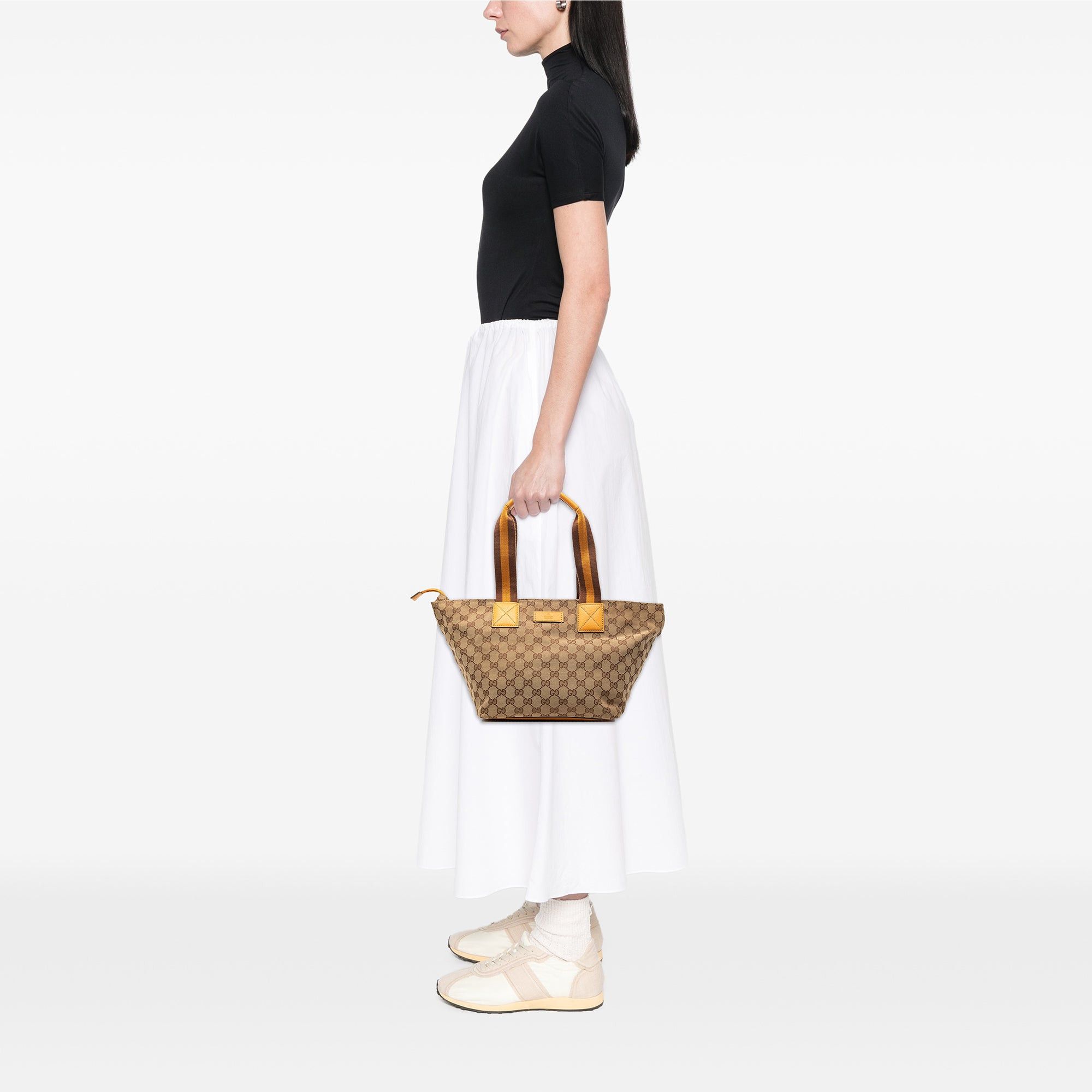 Gucci GG Canvas Web Tote Size ONE SIZE - 8 Thumbnail
