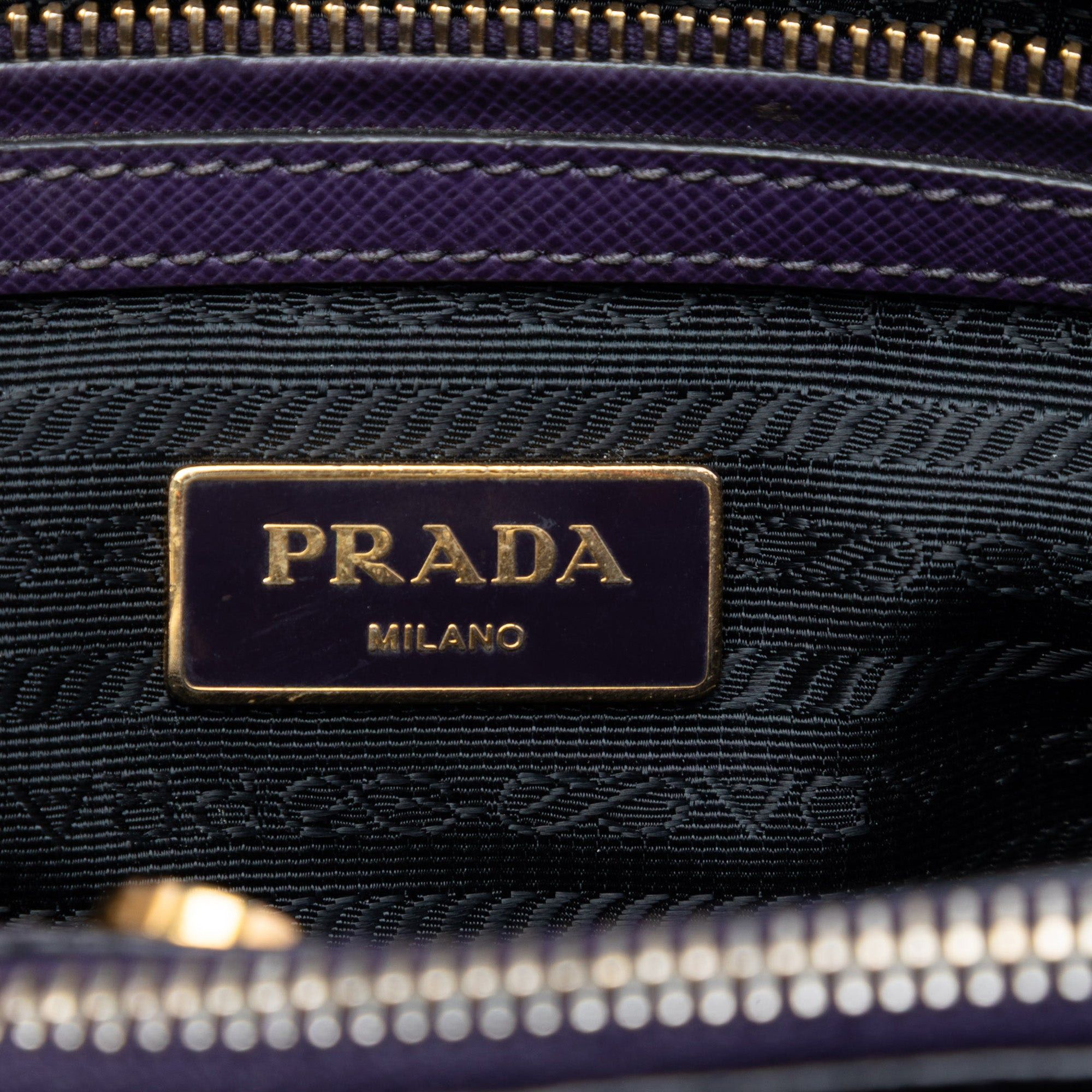 Prada Medium Bicolor Saffiano Lux Galleria Satchel Size ONE SIZE - 5 Thumbnail