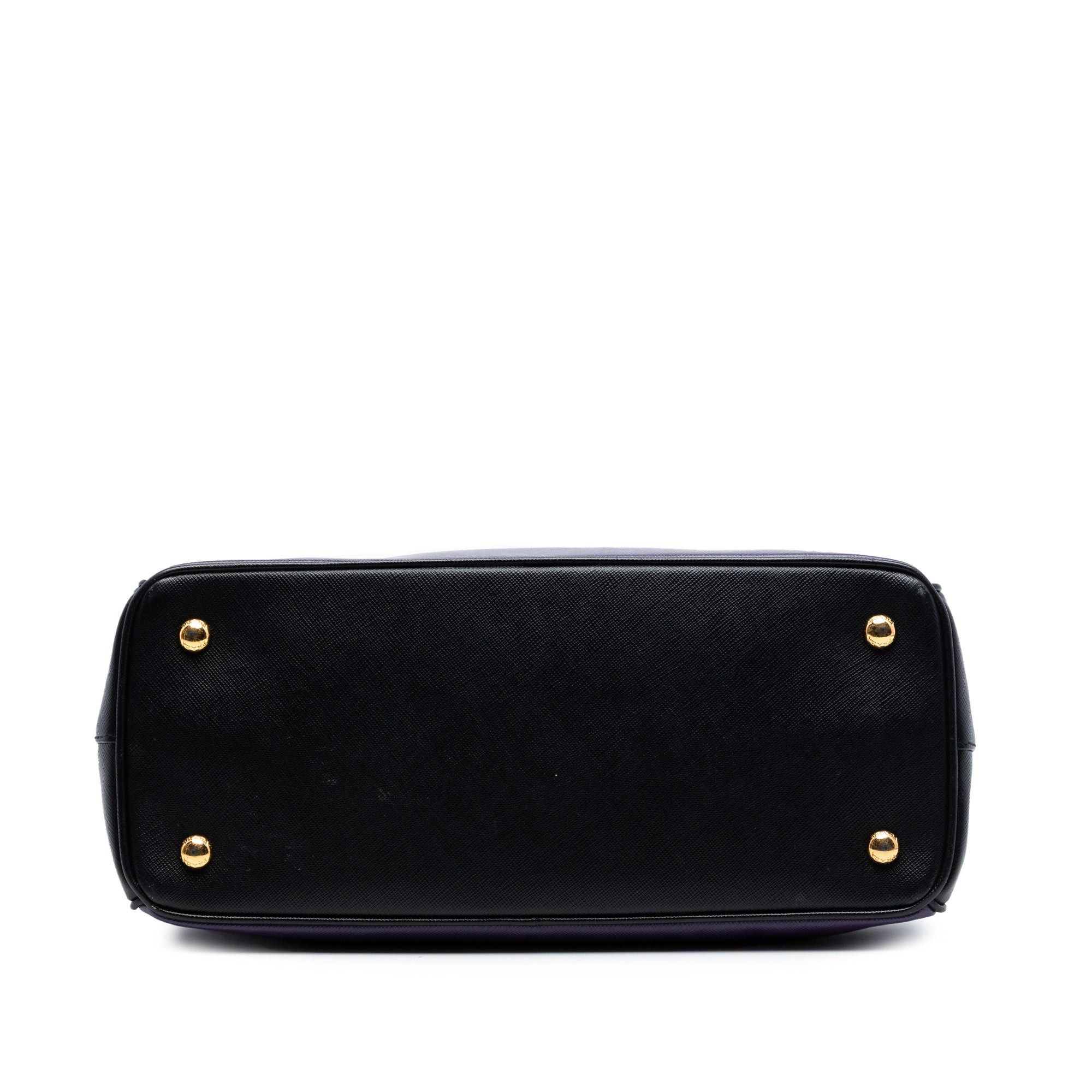 Prada Medium Bicolor Saffiano Lux Galleria Satchel Size ONE SIZE - 3 Thumbnail
