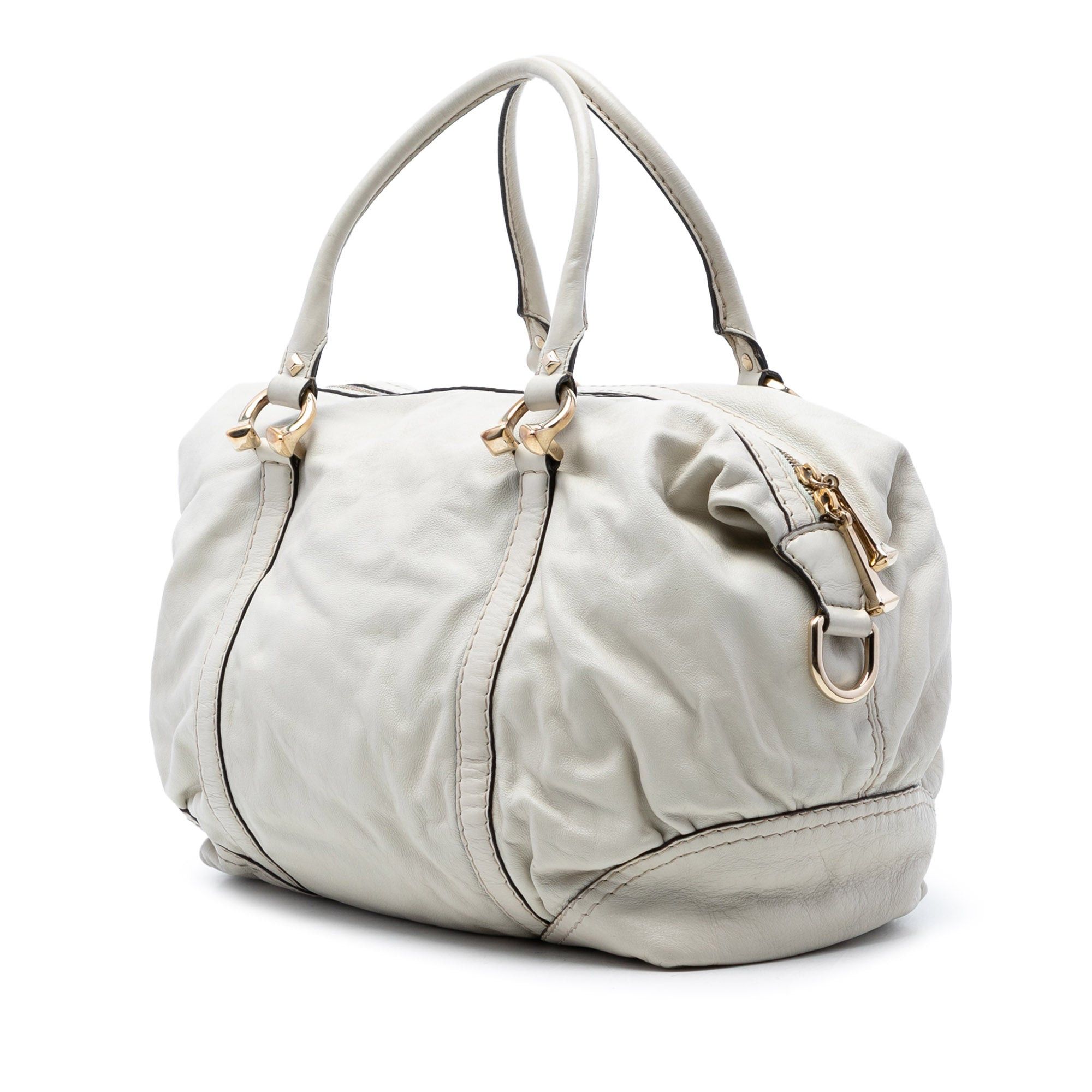Gucci Leather Horsebit Nail Boston Bag Size ONE SIZE - 2 Thumbnail