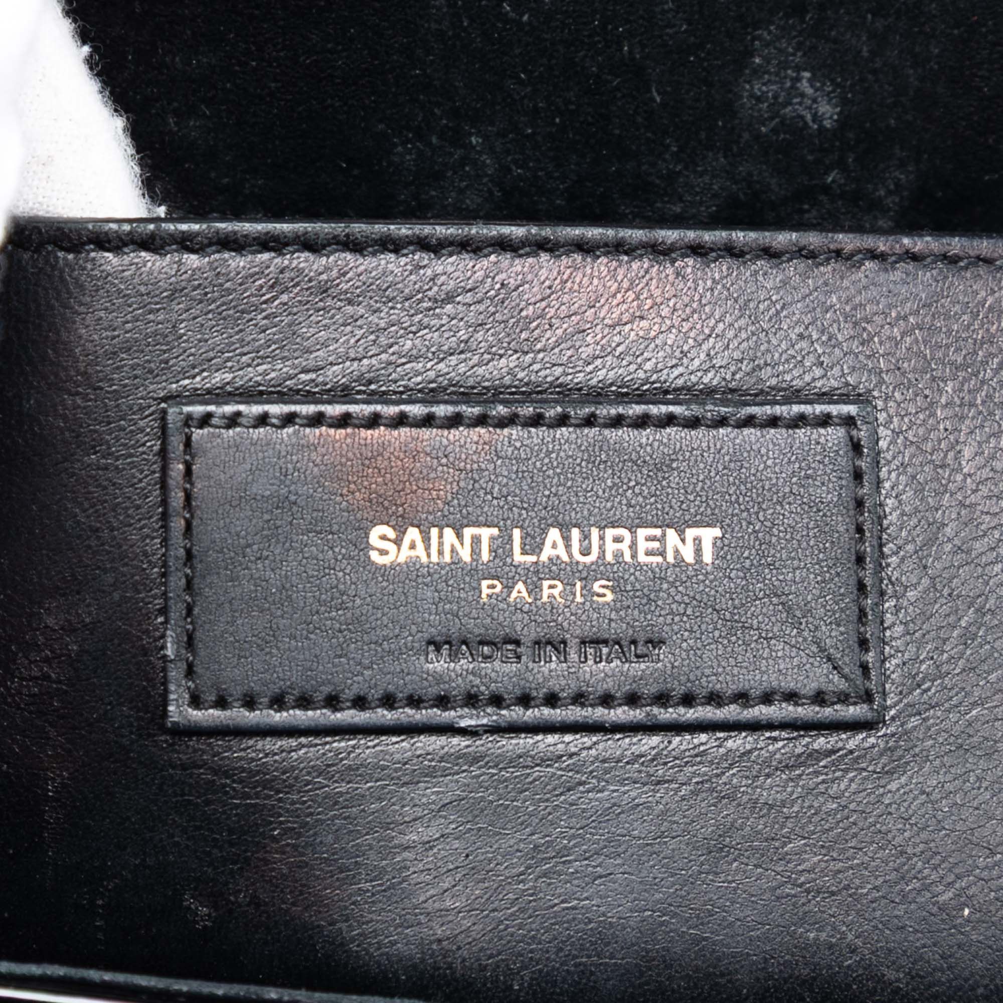 Saint Laurent Paris Small Quilted Patent Monogram Kate Tassel Crossbody Size ONE SIZE - 5 Thumbnail