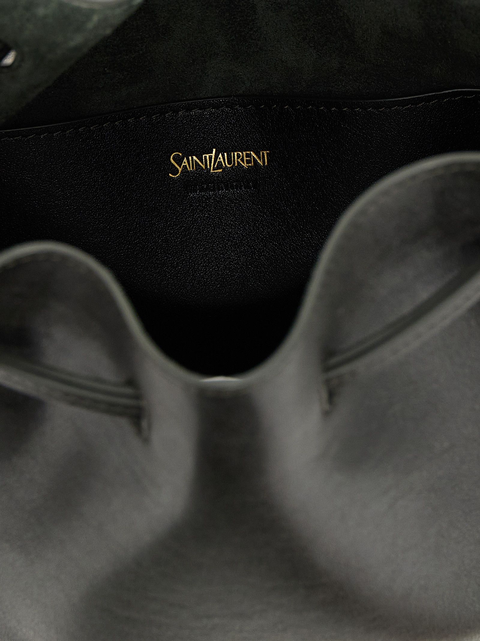 Saint Laurent Paris Large Leather Bucket Bag Size ONE SIZE - 4 Thumbnail