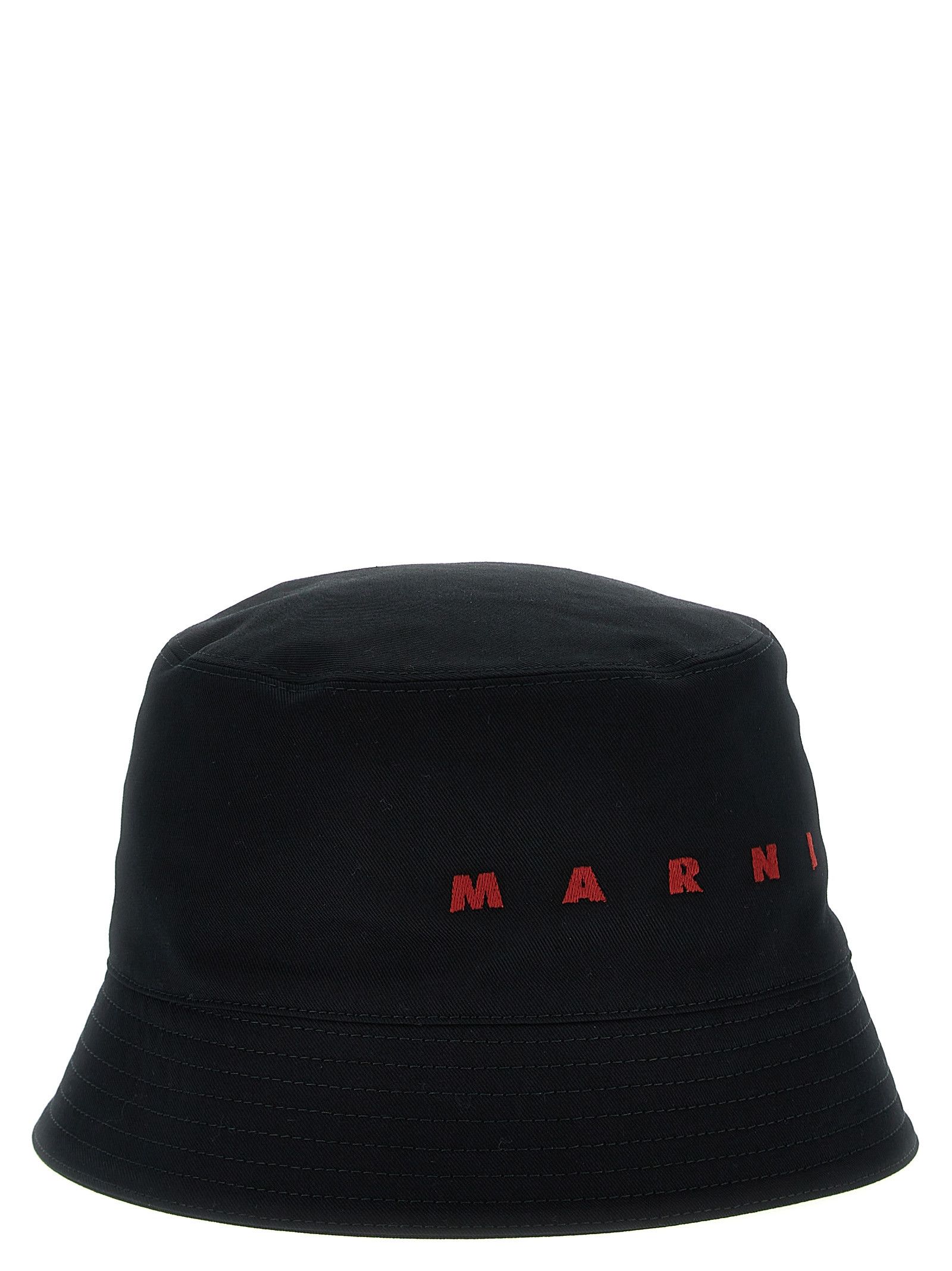 Marni Logo Embroidery Bucket Hat Size ONE SIZE - 2 Thumbnail
