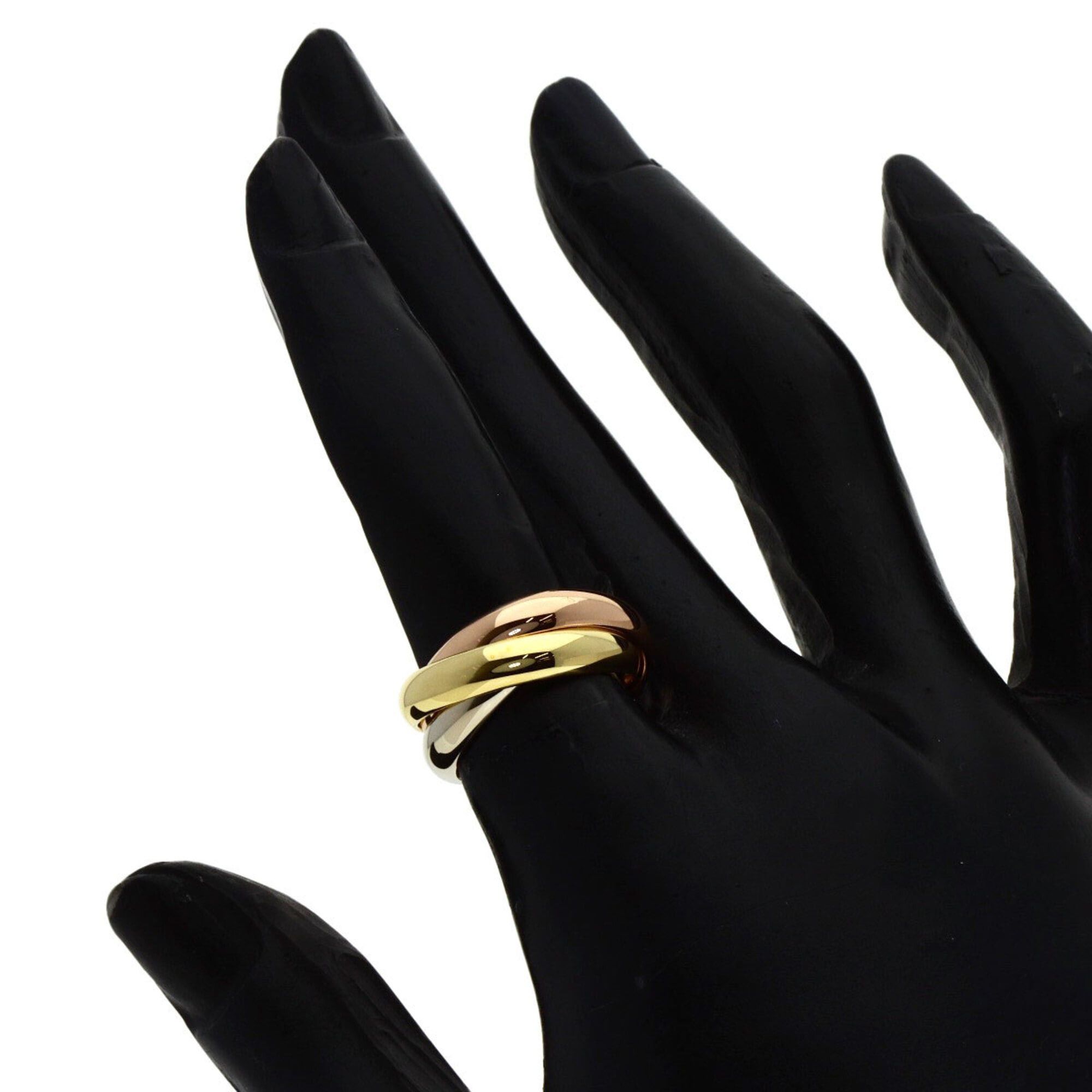 Cartier Cartier Trinity #48 Ring, 18K Yellow Gold/18K White Pink Gold, Women's, CARTIER Size ONE SIZE - 6 Thumbnail