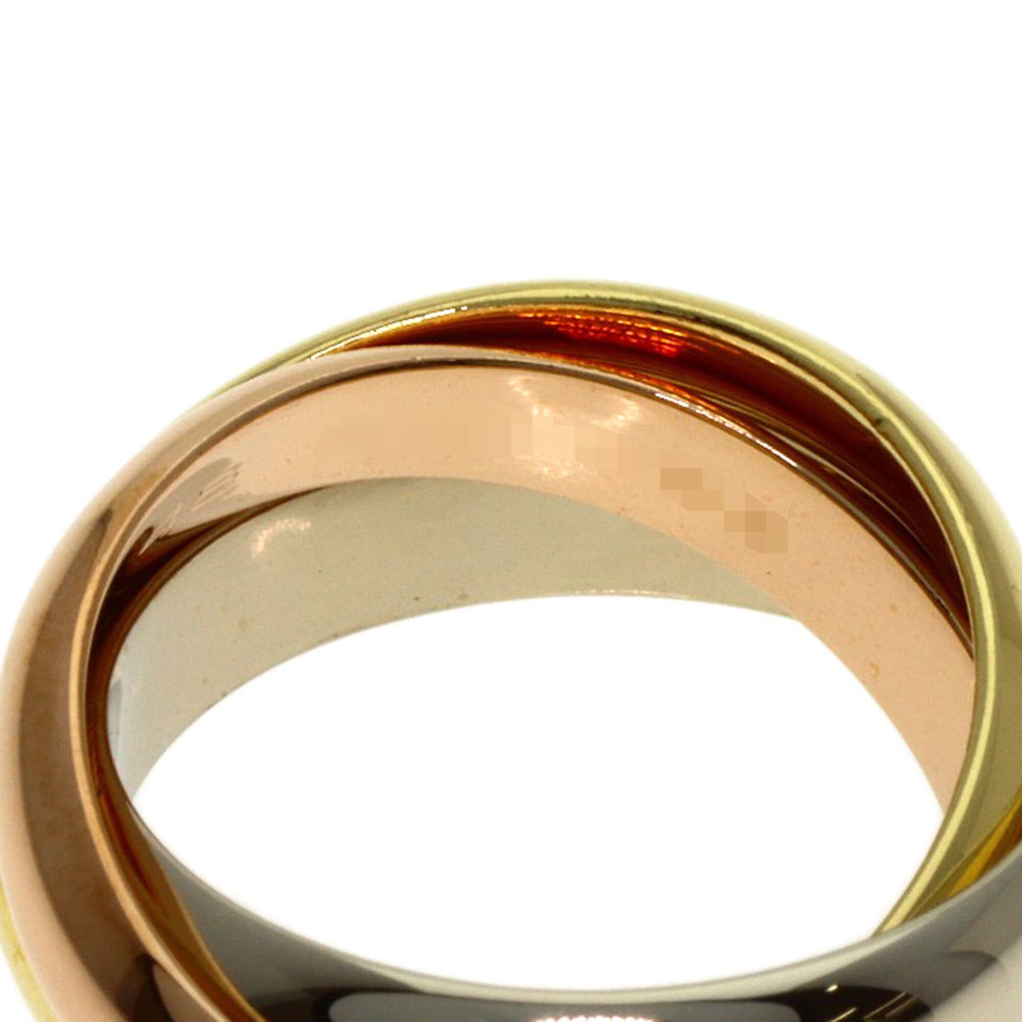 Cartier Cartier Trinity #48 Ring, 18K Yellow Gold/18K White Pink Gold, Women's, CARTIER Size ONE SIZE - 4 Thumbnail