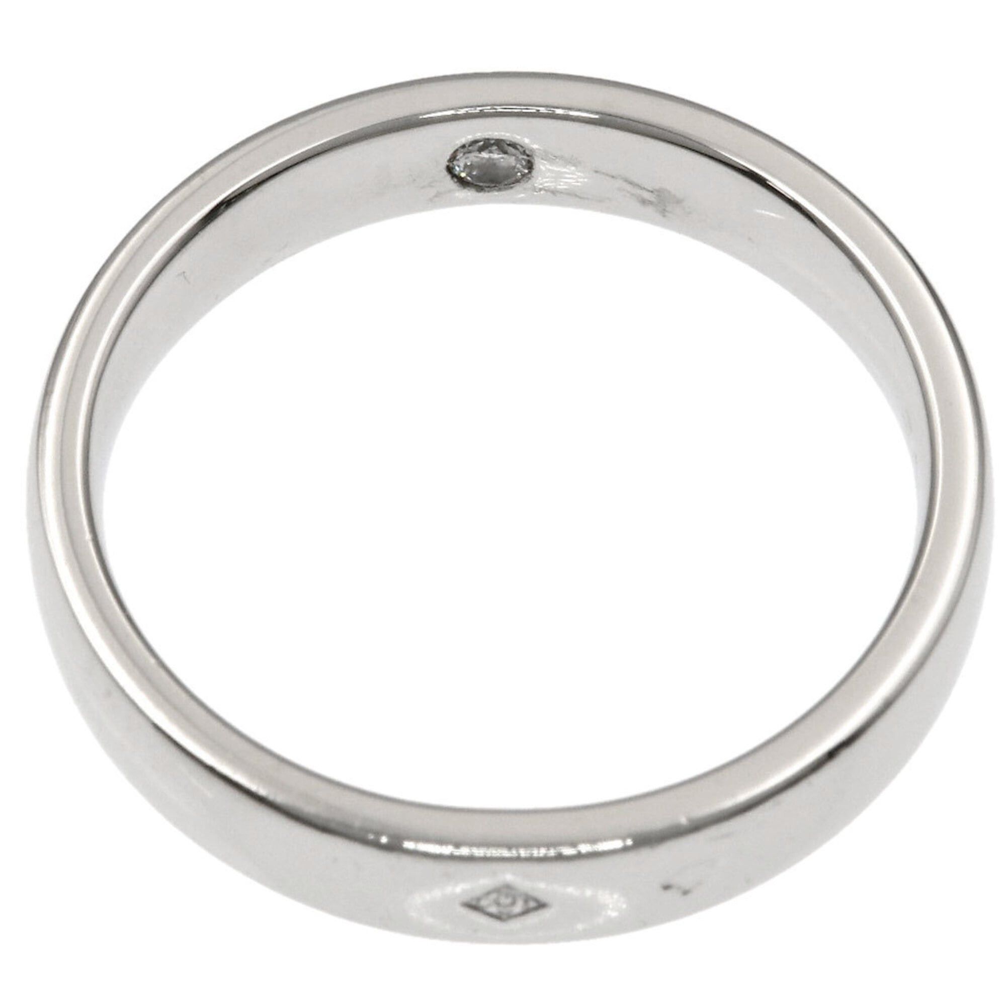 Other Chaumet Diamond Wedding Ring, Size #50, Platinum PT950, Women's Ring Size ONE SIZE - 4 Thumbnail