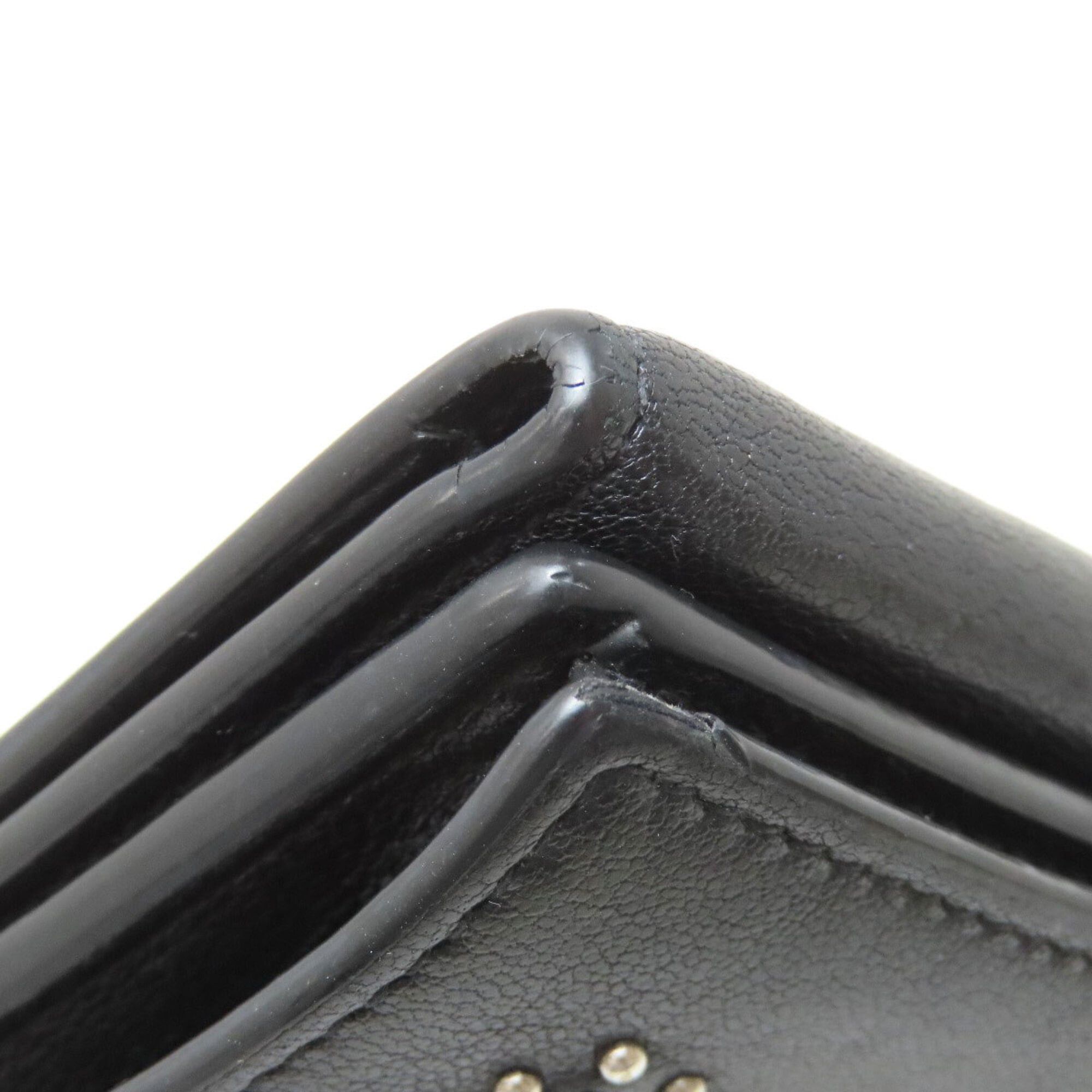Yves Saint Laurent Yves Saint Laurent Heart Bi-fold Wallet Leather Women's YVES SAINT LAURENT Size ONE SIZE - 20 Thumbnail