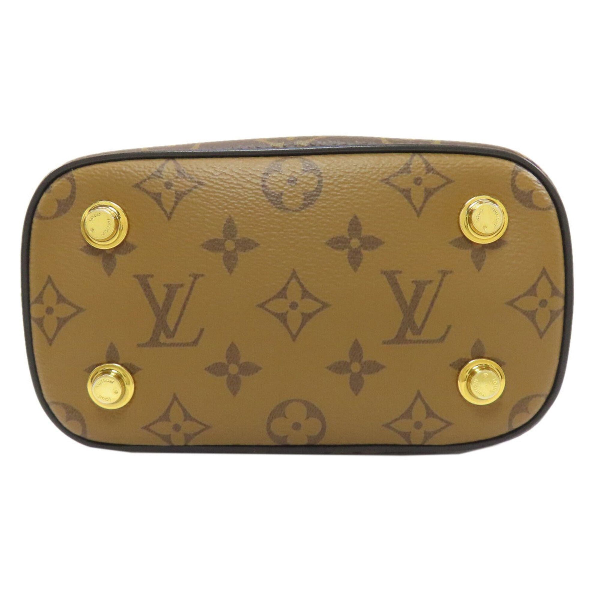 Louis Vuitton Louis Vuitton M45165 Vanity NV PM Handbag Monogram Reverse Women's LOUIS VUITTON Size ONE SIZE - 4 Thumbnail