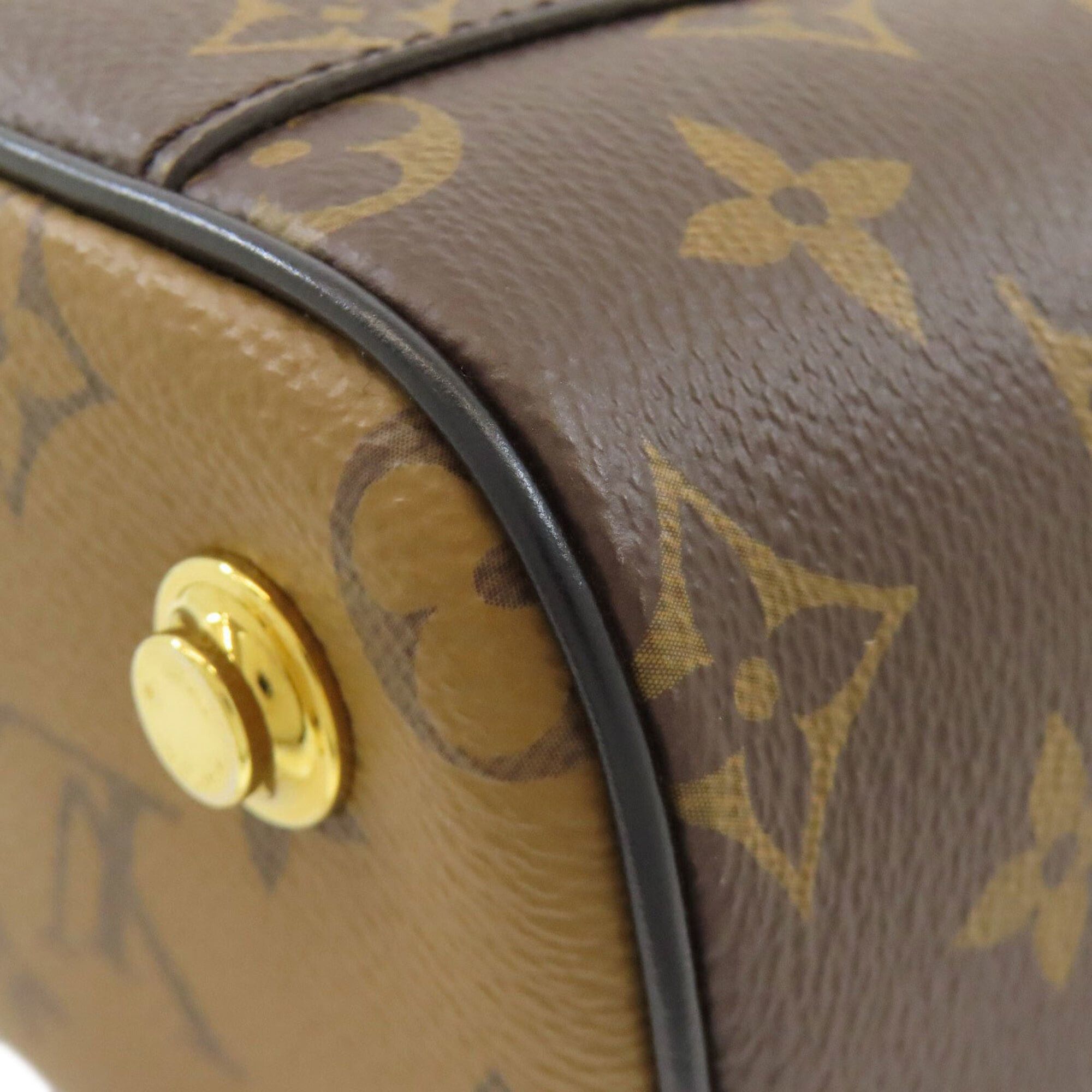 Louis Vuitton Louis Vuitton M45165 Vanity NV PM Handbag Monogram Reverse Women's LOUIS VUITTON Size ONE SIZE - 16 Thumbnail