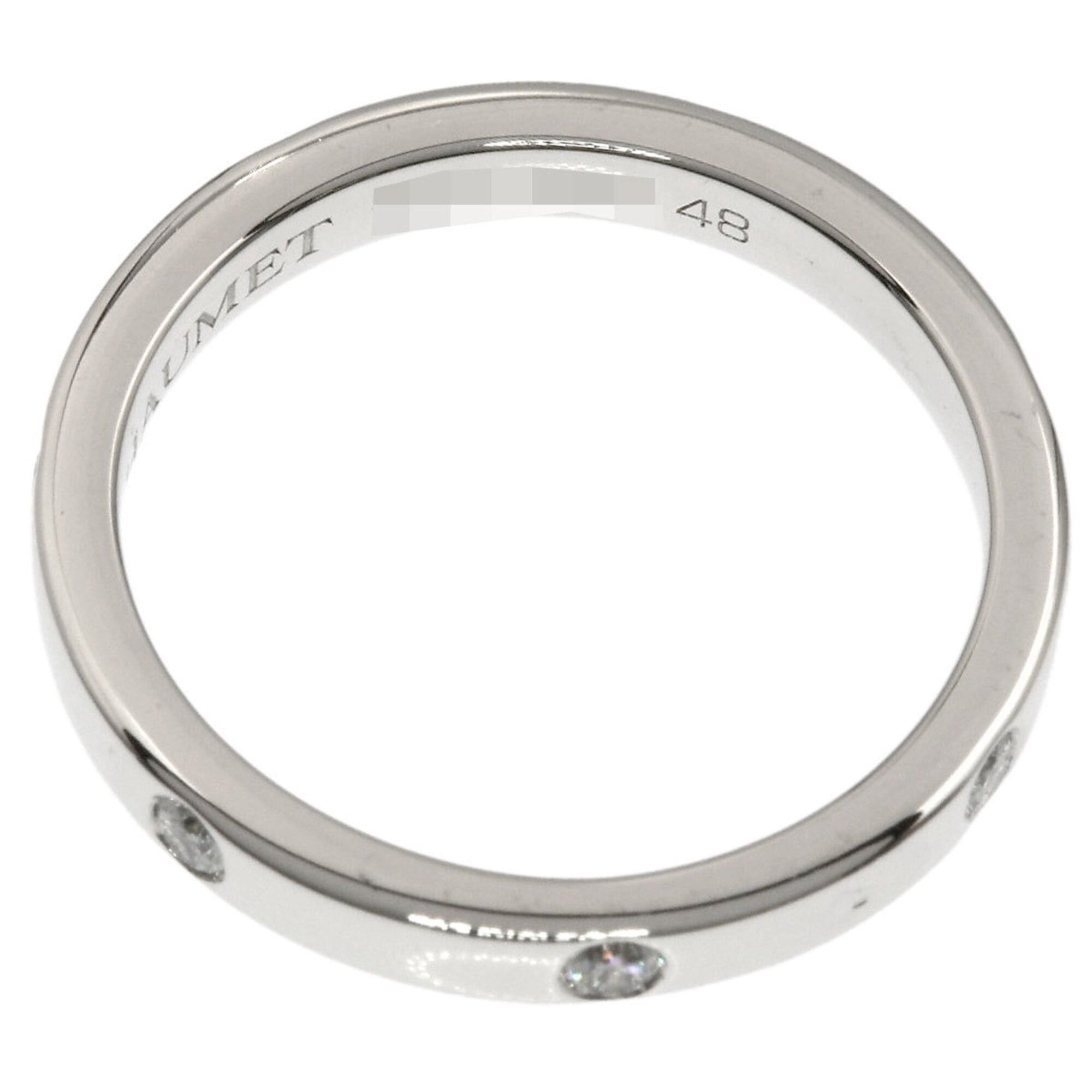 Other Chaumet Eternal 7P Diamond Ring, Size 48, Platinum PT950, Women's Ring Size ONE SIZE - 5 Thumbnail