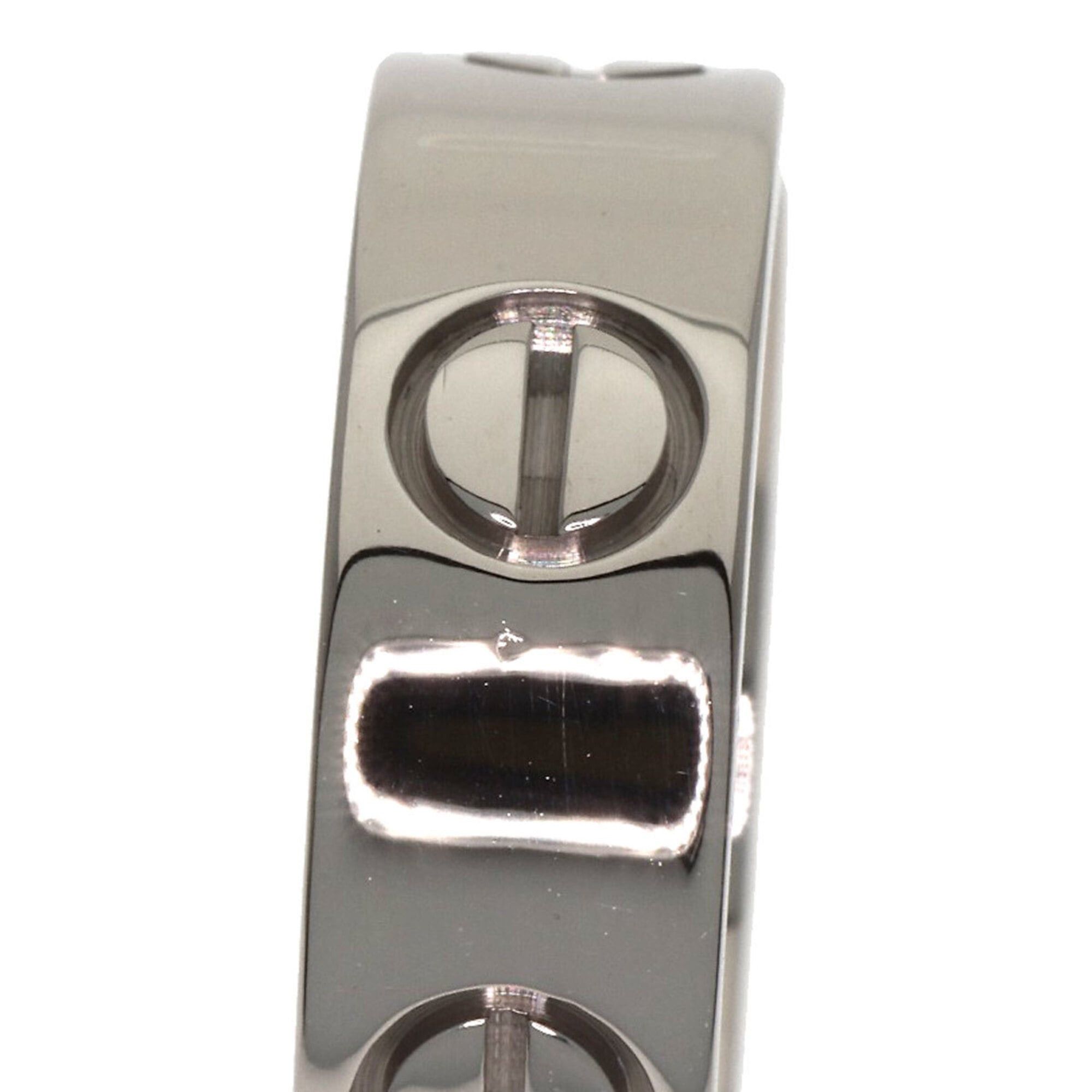 Cartier Cartier Love Ring #49, 18K White Gold, Women's Ring, CARTIER Size ONE SIZE - 6 Thumbnail