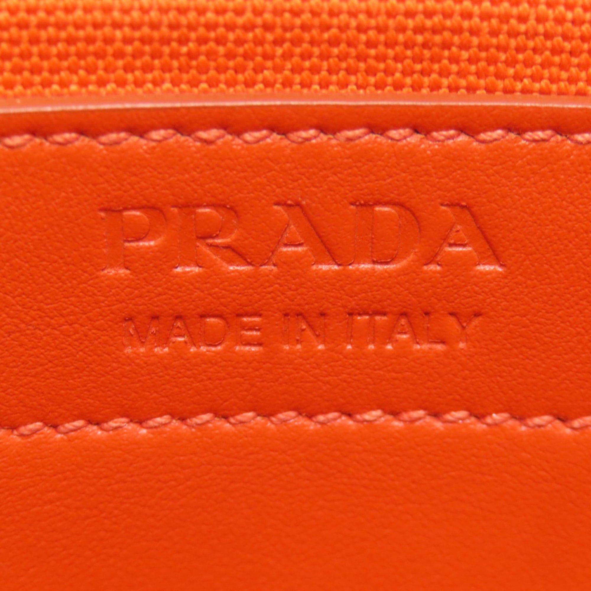 Prada Prada Ouverture Canvas Handbag for Women PRADA Size ONE SIZE - 6 Thumbnail