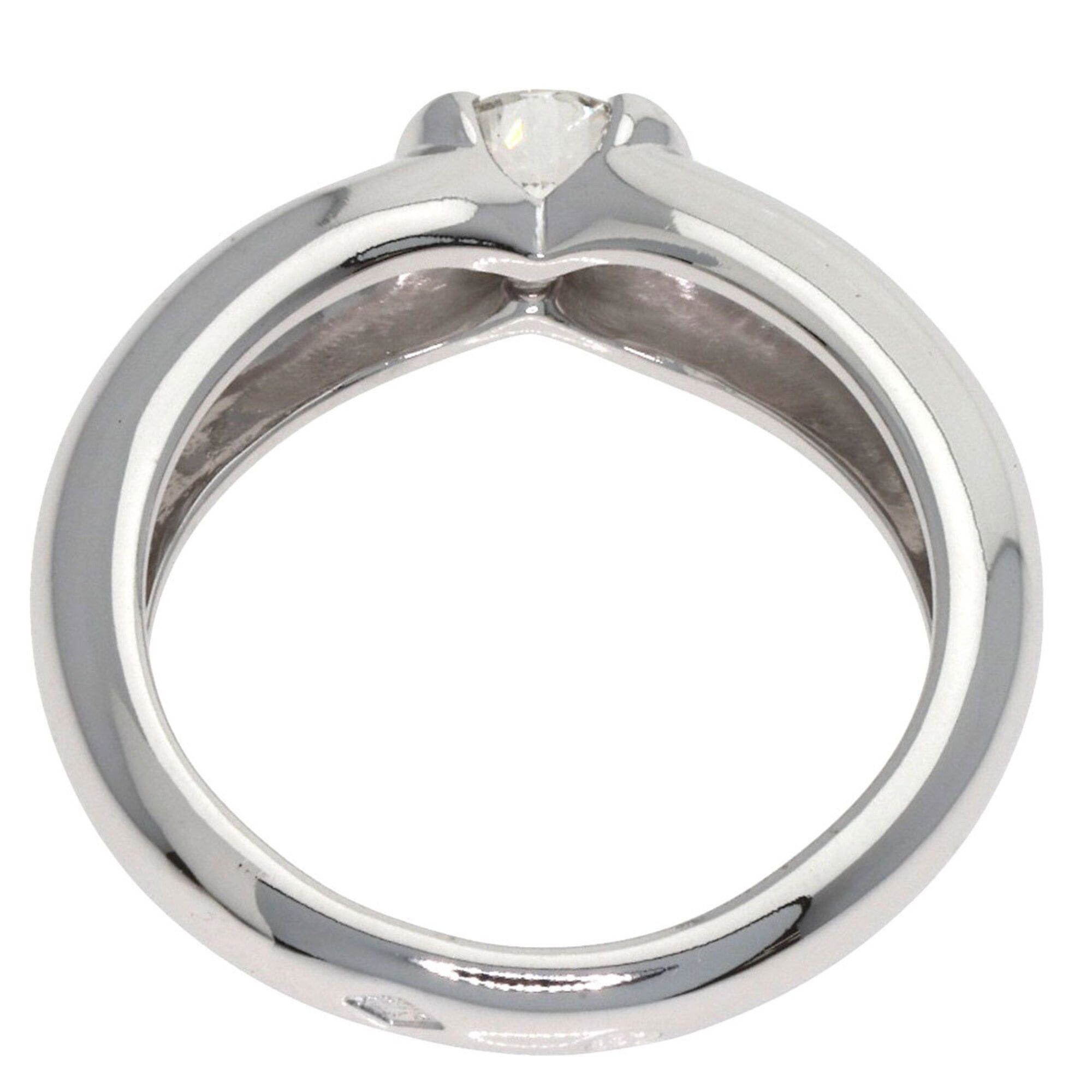 Cartier Cartier Cherie Ring, Diamond, Size #48, 18K White Gold, Women's CARTIER Size ONE SIZE - 4 Thumbnail