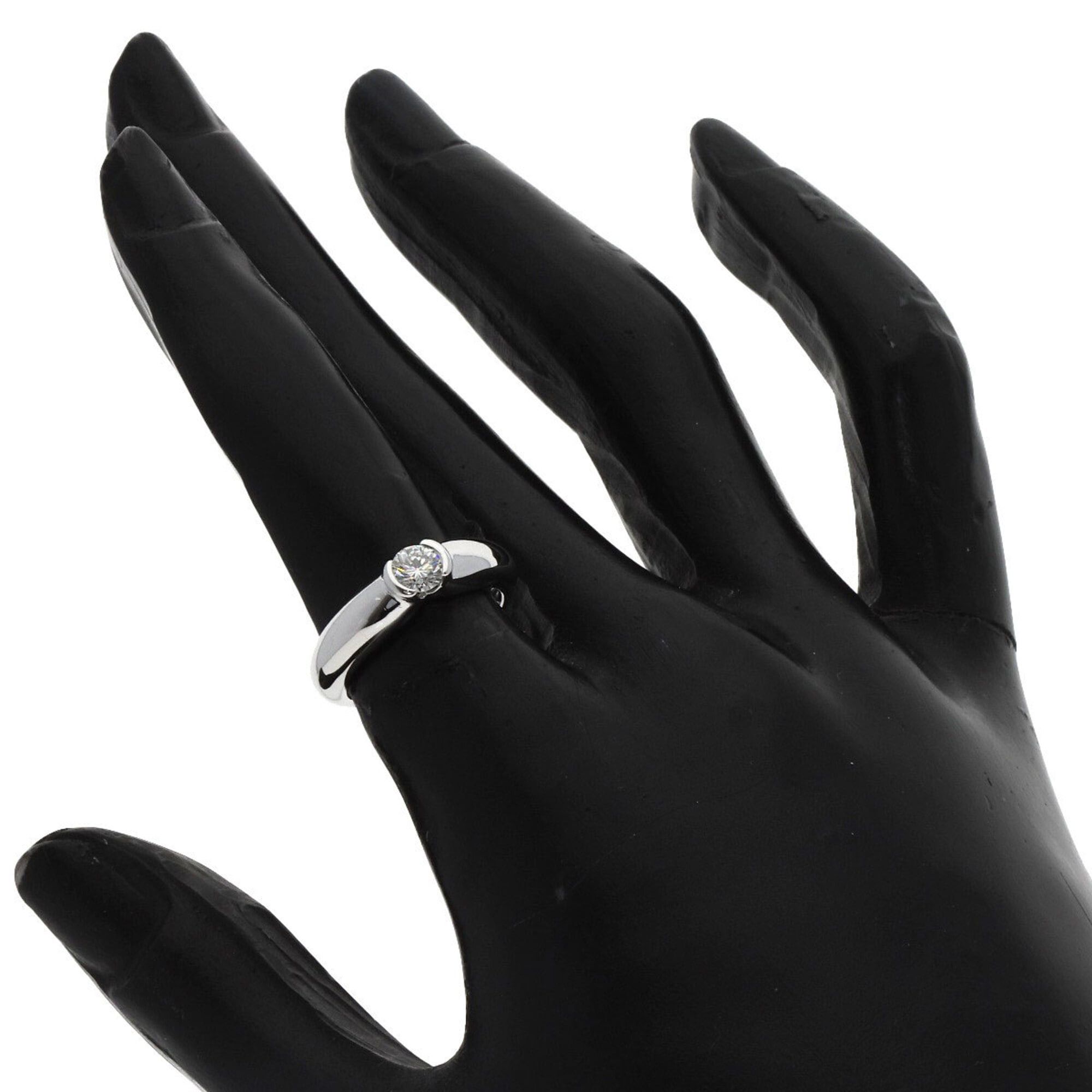 Cartier Cartier Cherie Ring, Diamond, Size #48, 18K White Gold, Women's CARTIER Size ONE SIZE - 6 Thumbnail